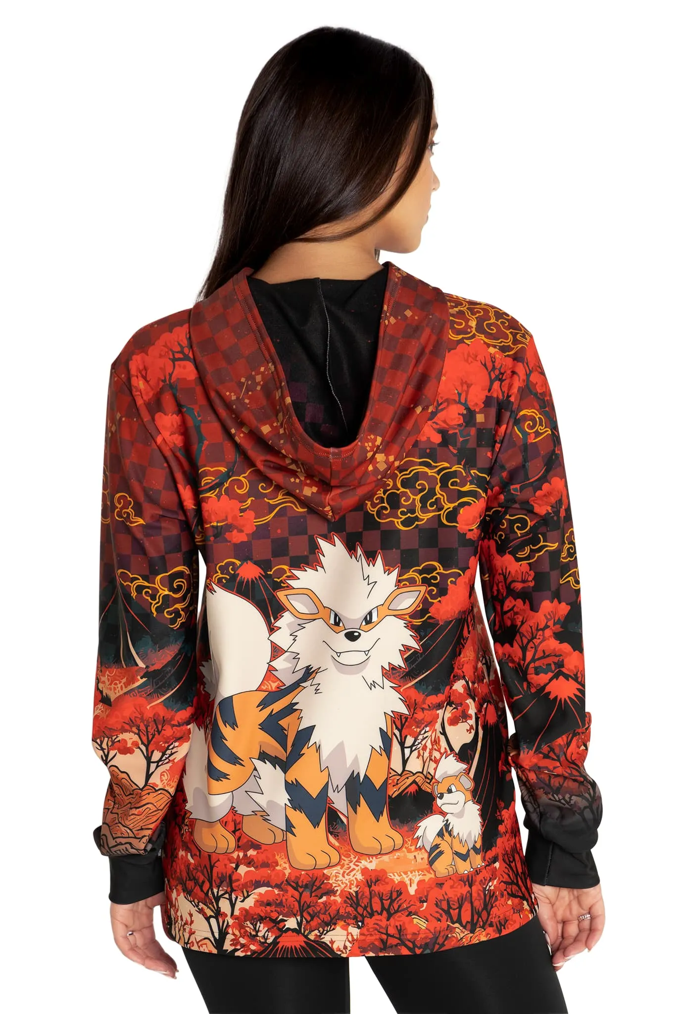 Arcanine And Growlithe Hoodie Sweater