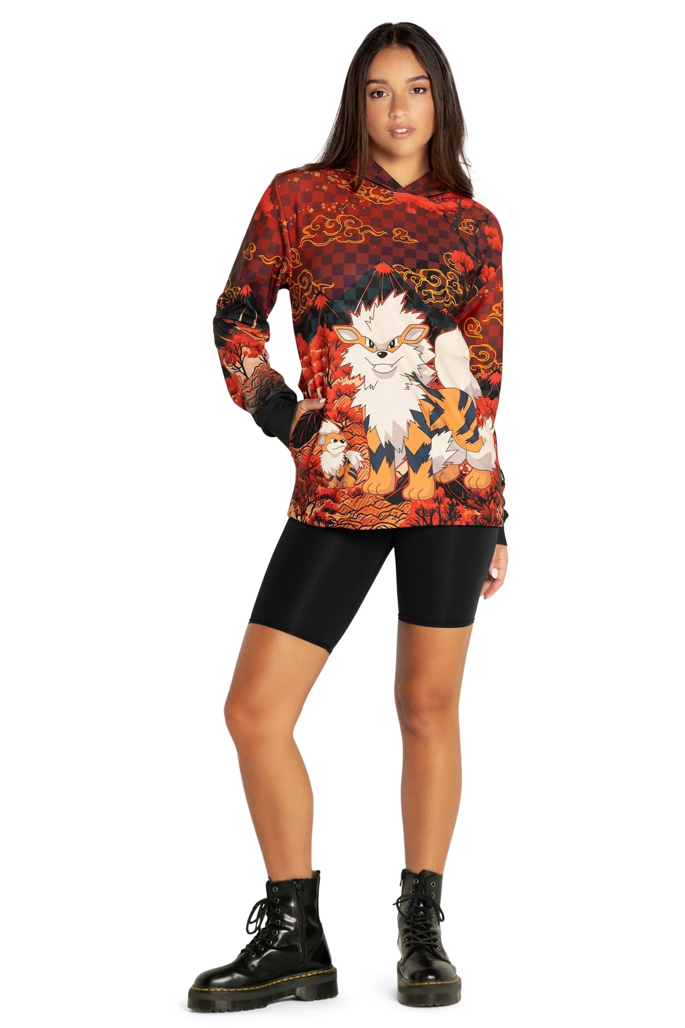 Arcanine And Growlithe Hoodie Sweater
