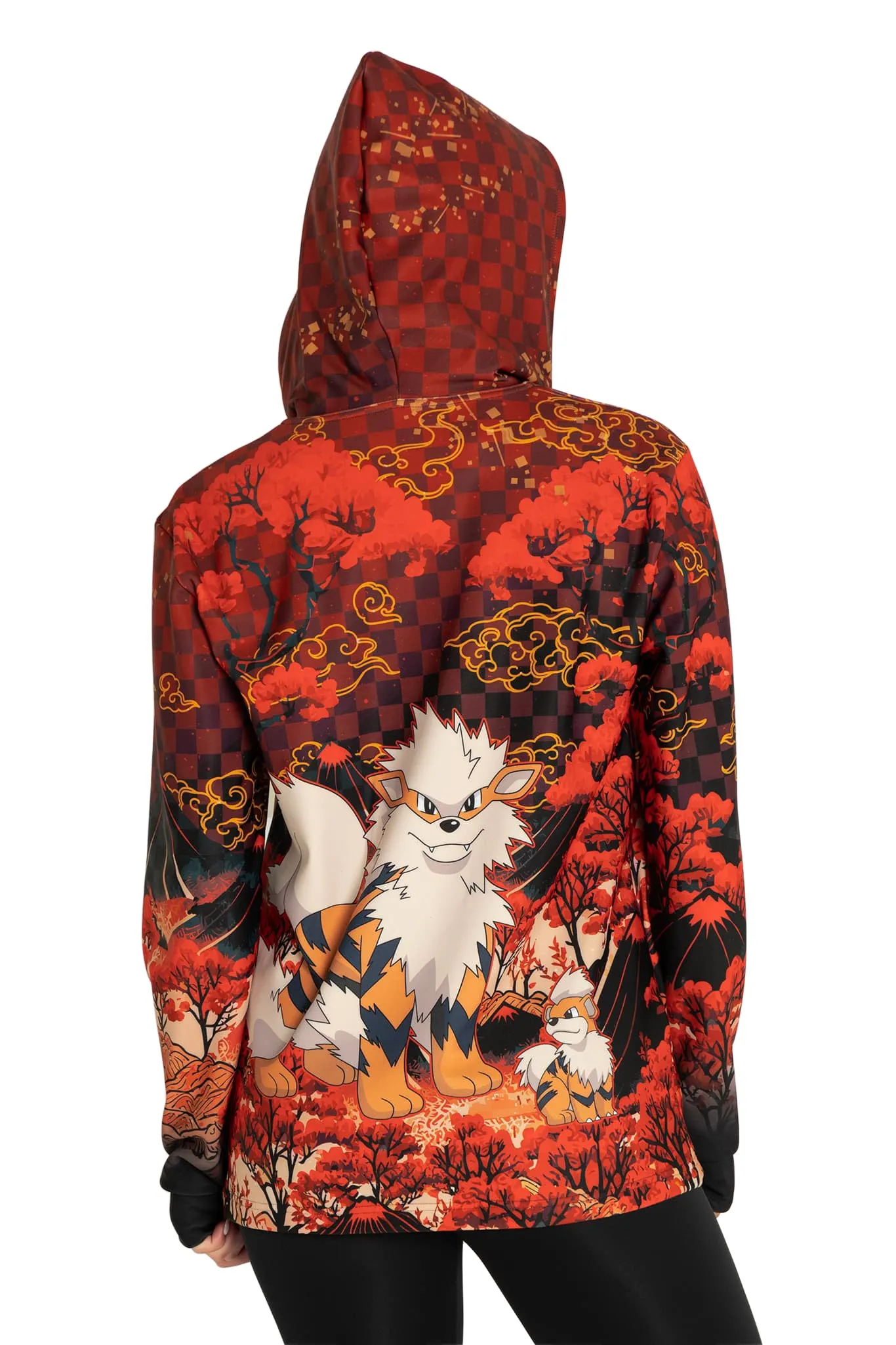 Arcanine And Growlithe Hoodie Sweater