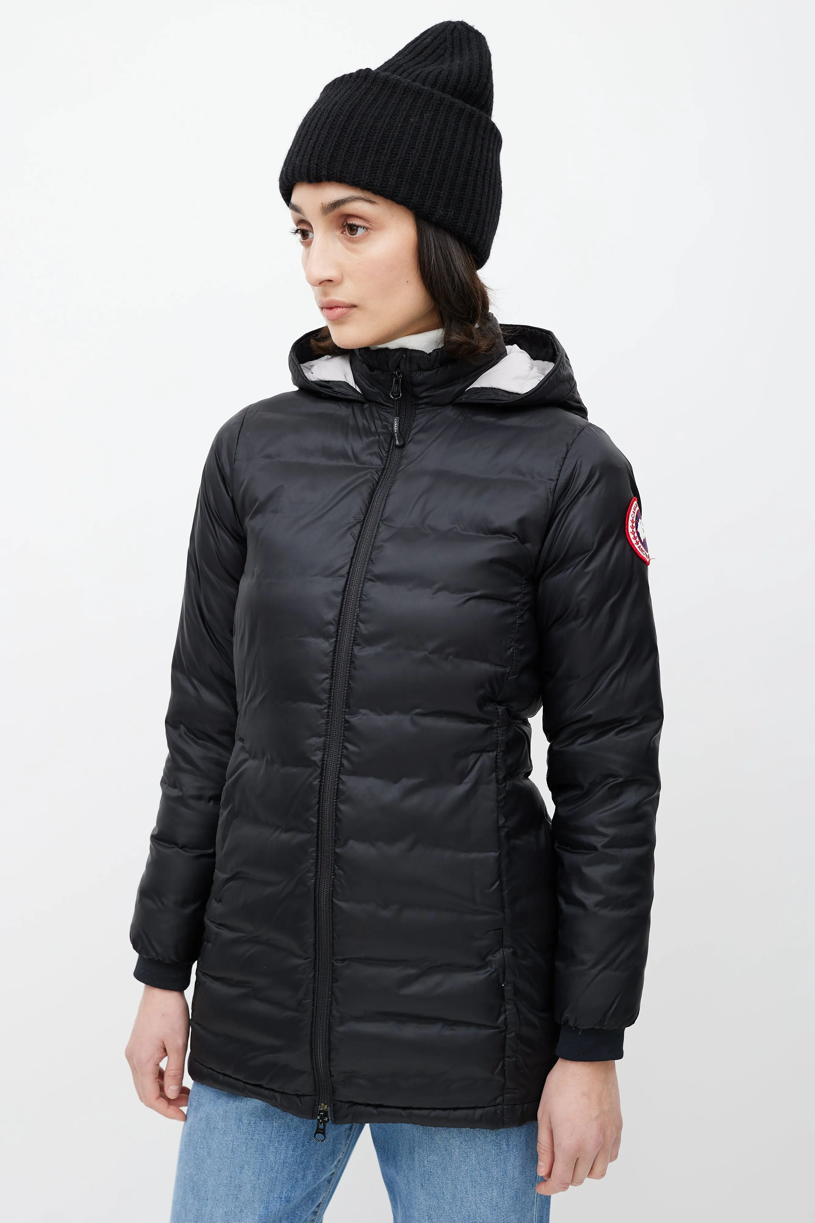 Black Camp Down Jacket