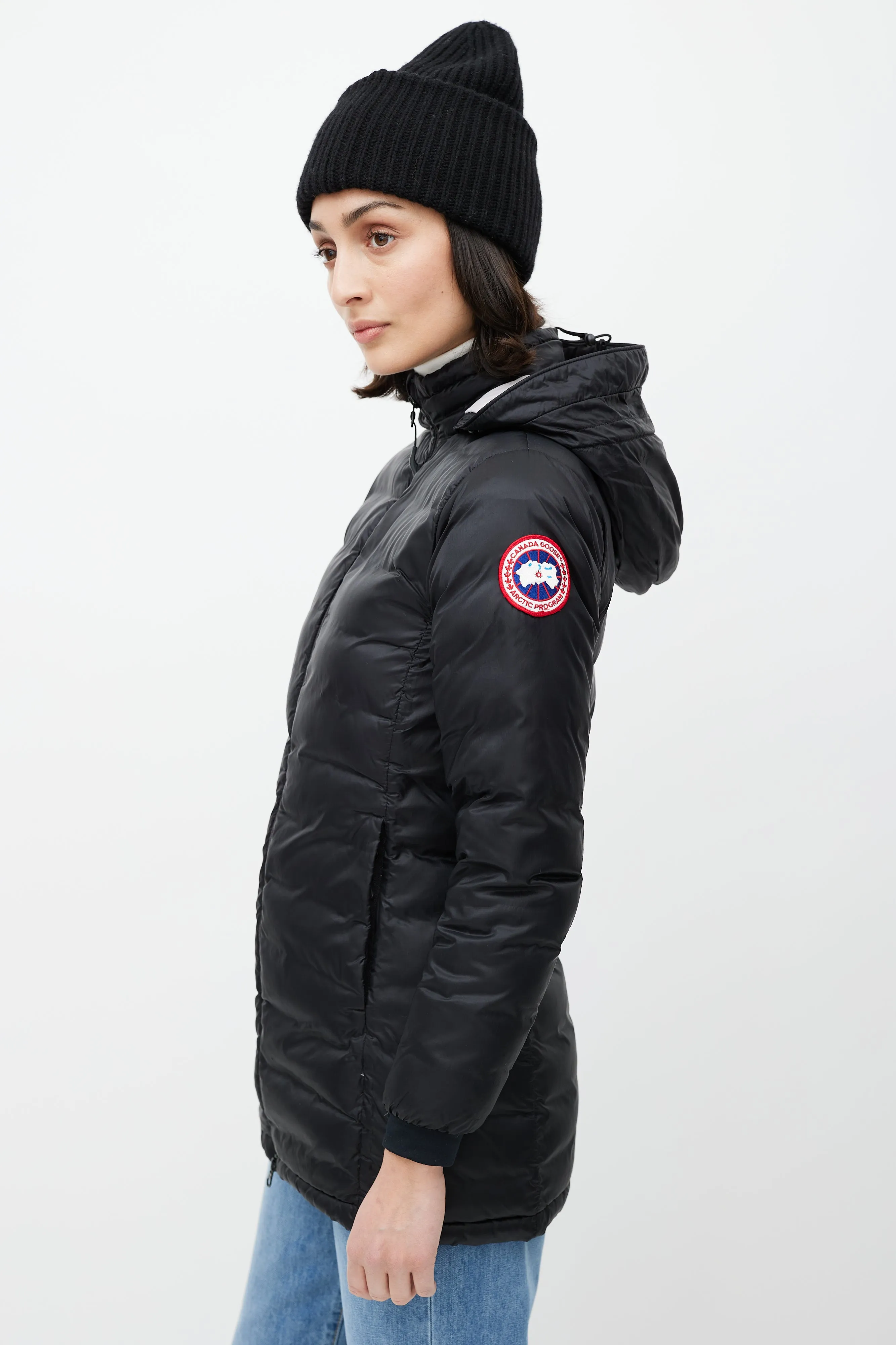 Black Camp Down Jacket