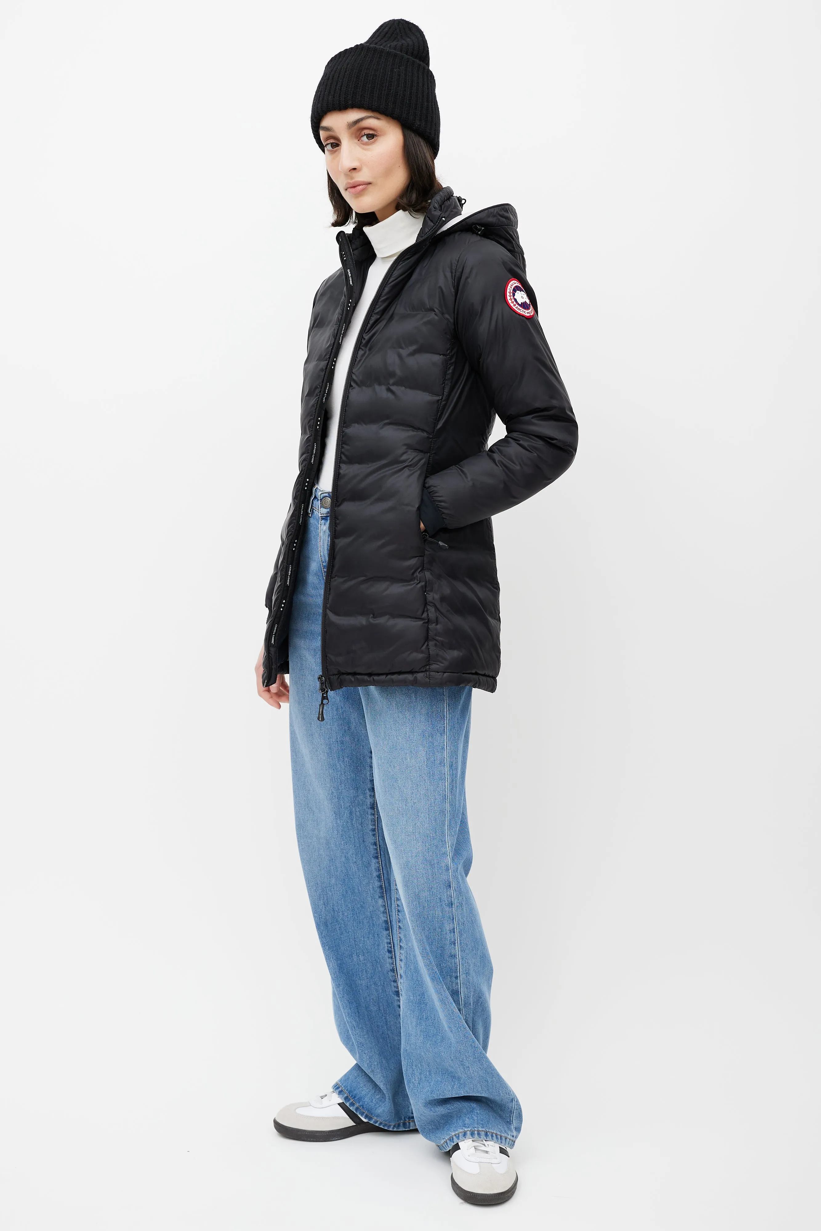 Black Camp Down Jacket