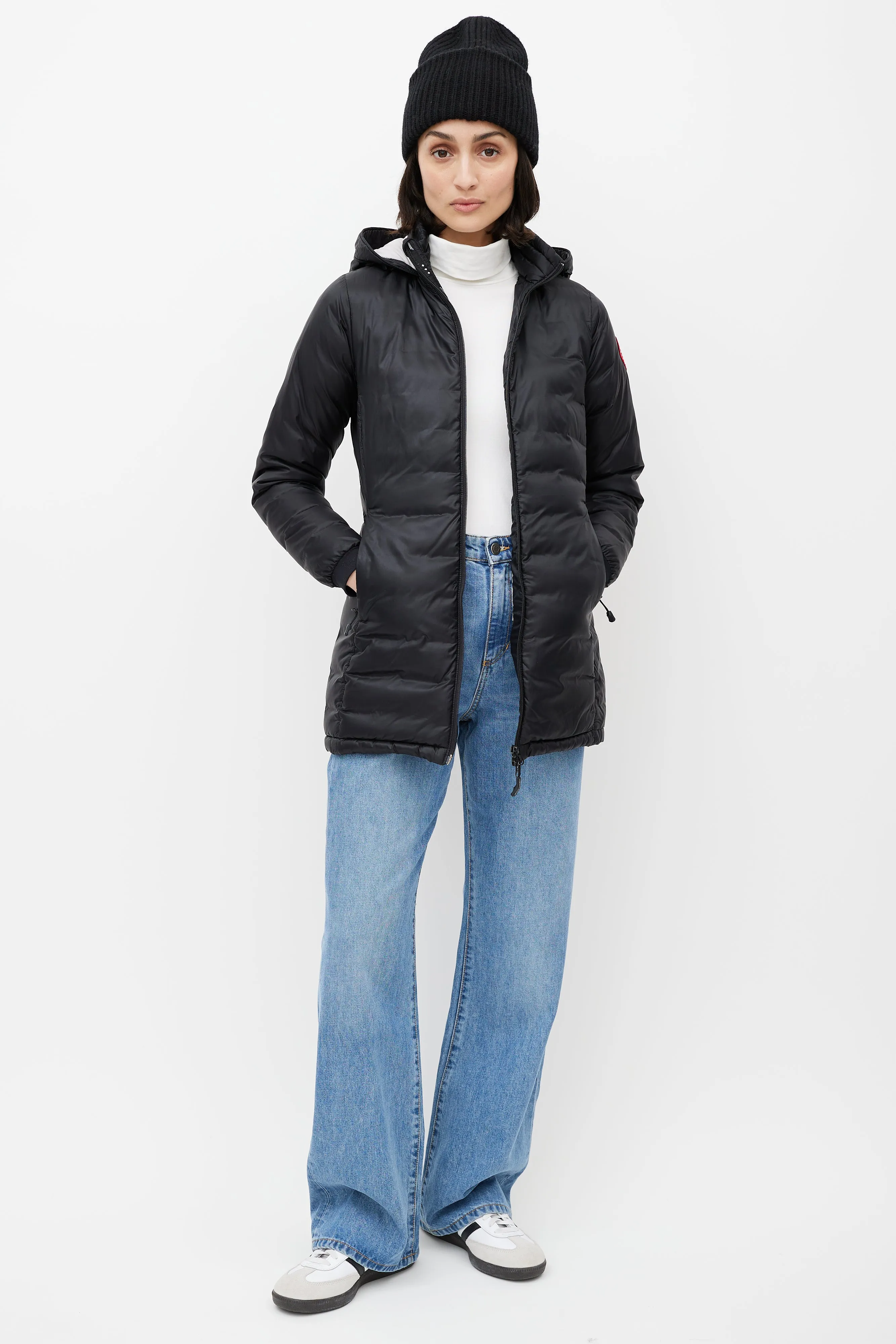 Black Camp Down Jacket