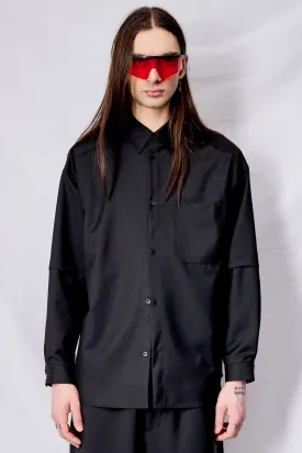 Black Layered Shirt