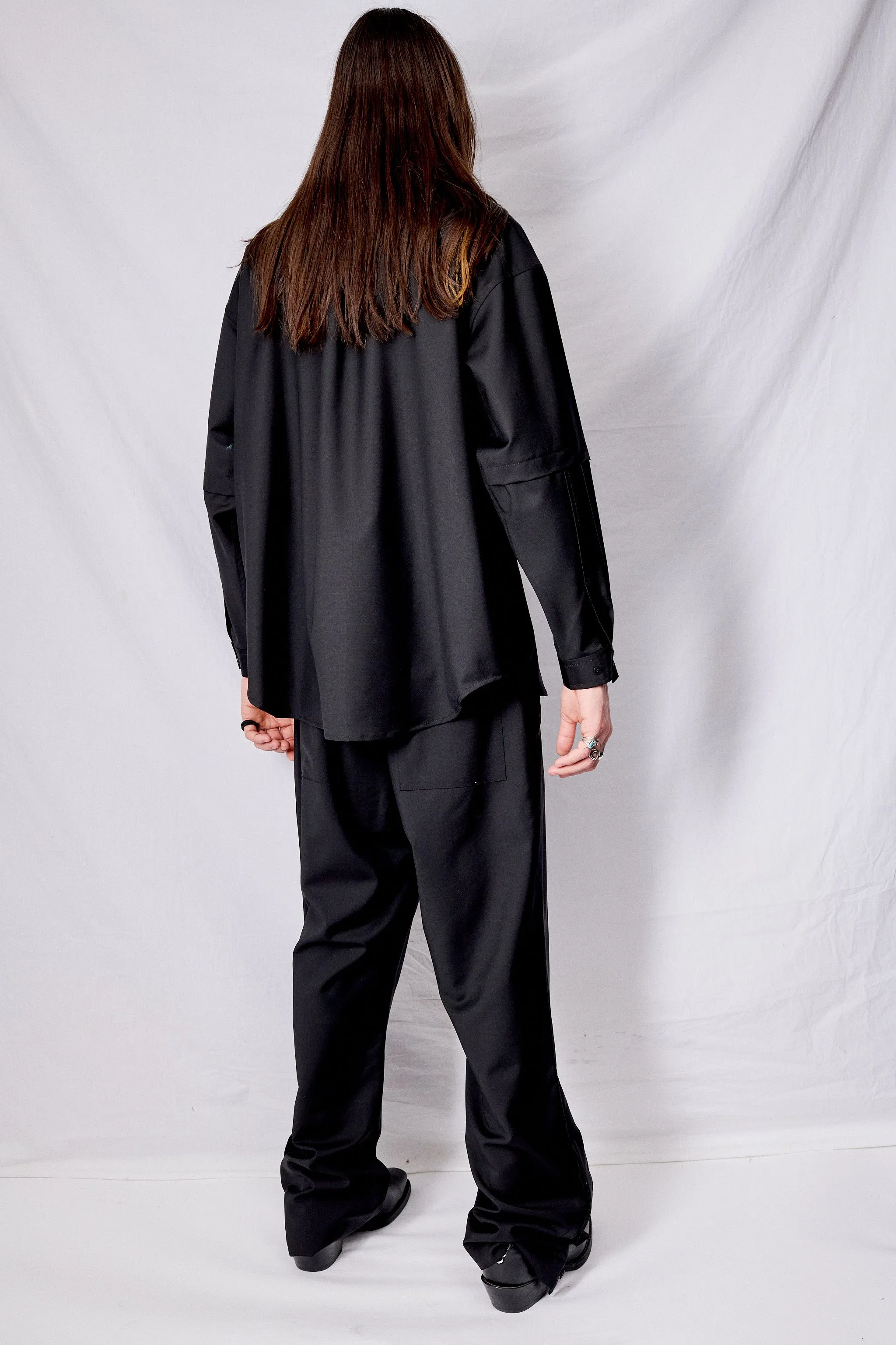Black Layered Shirt