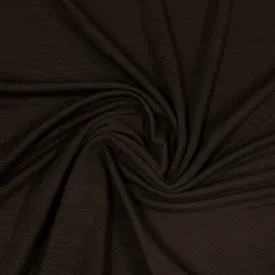 Chocolate Merino Wool/Spandex Jersey Fabric
