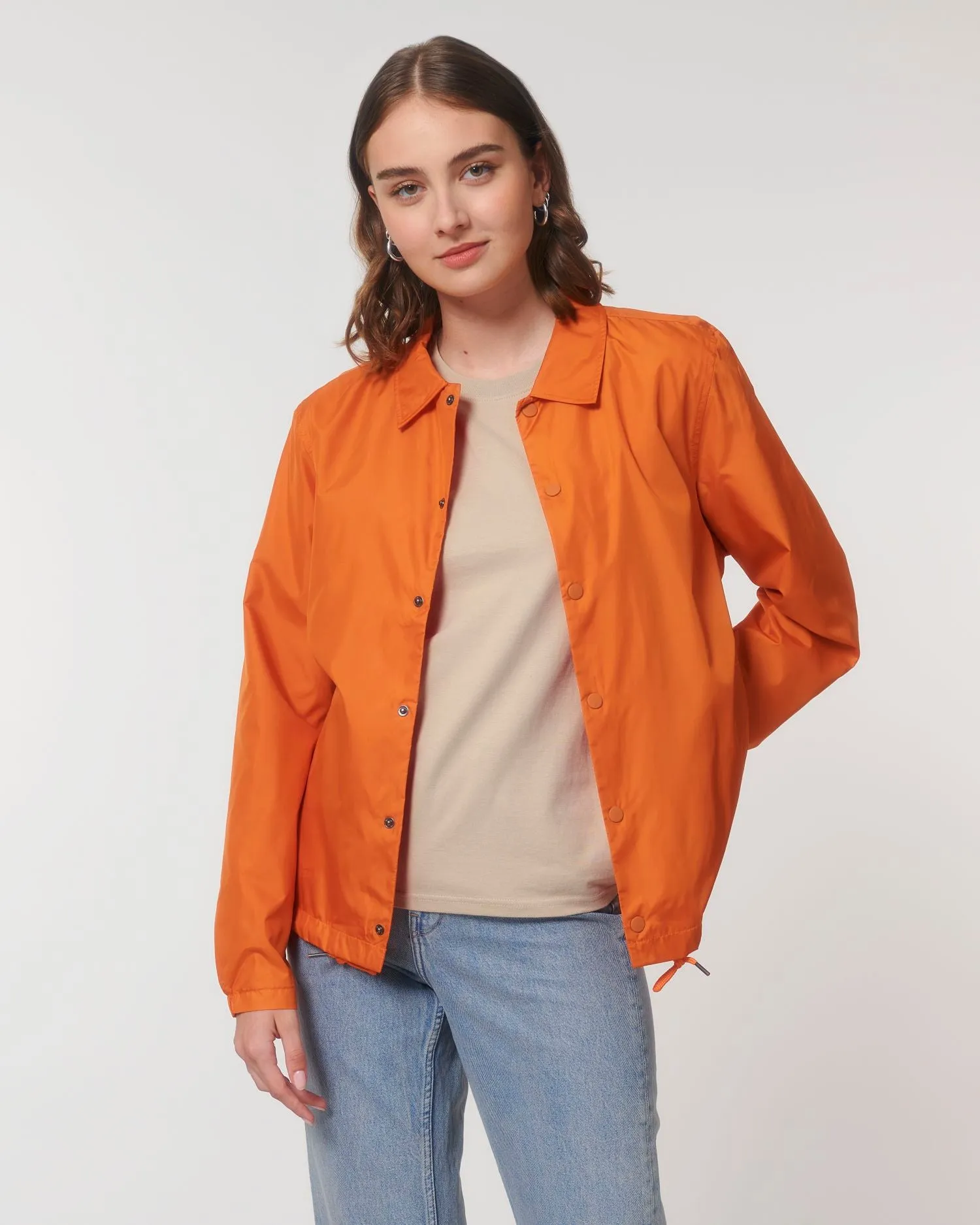 Classic Unisex Recycled Coach Jacket | Coacher Non padded jacket STJU833