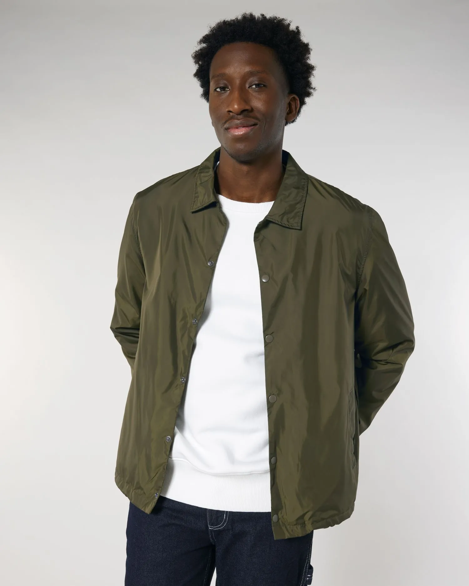 Classic Unisex Recycled Coach Jacket | Coacher Non padded jacket STJU833