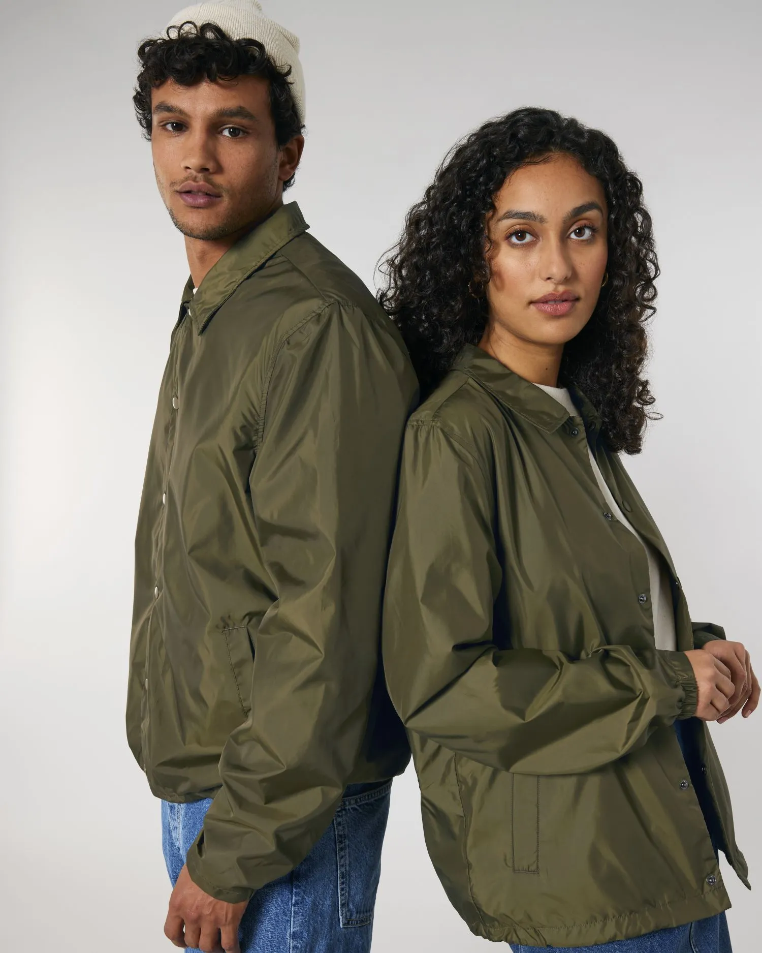 Classic Unisex Recycled Coach Jacket | Coacher Non padded jacket STJU833