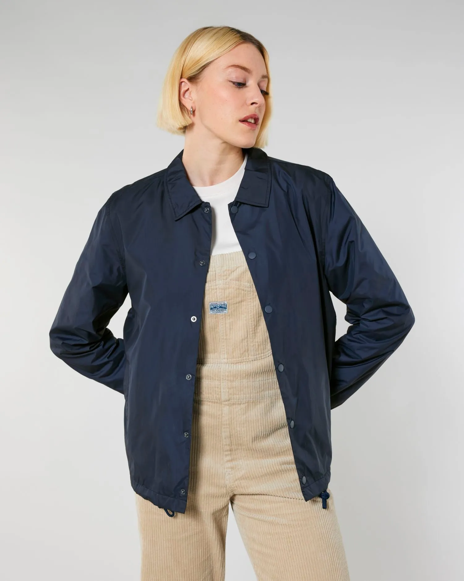Classic Unisex Recycled Coach Jacket | Coacher Non padded jacket STJU833