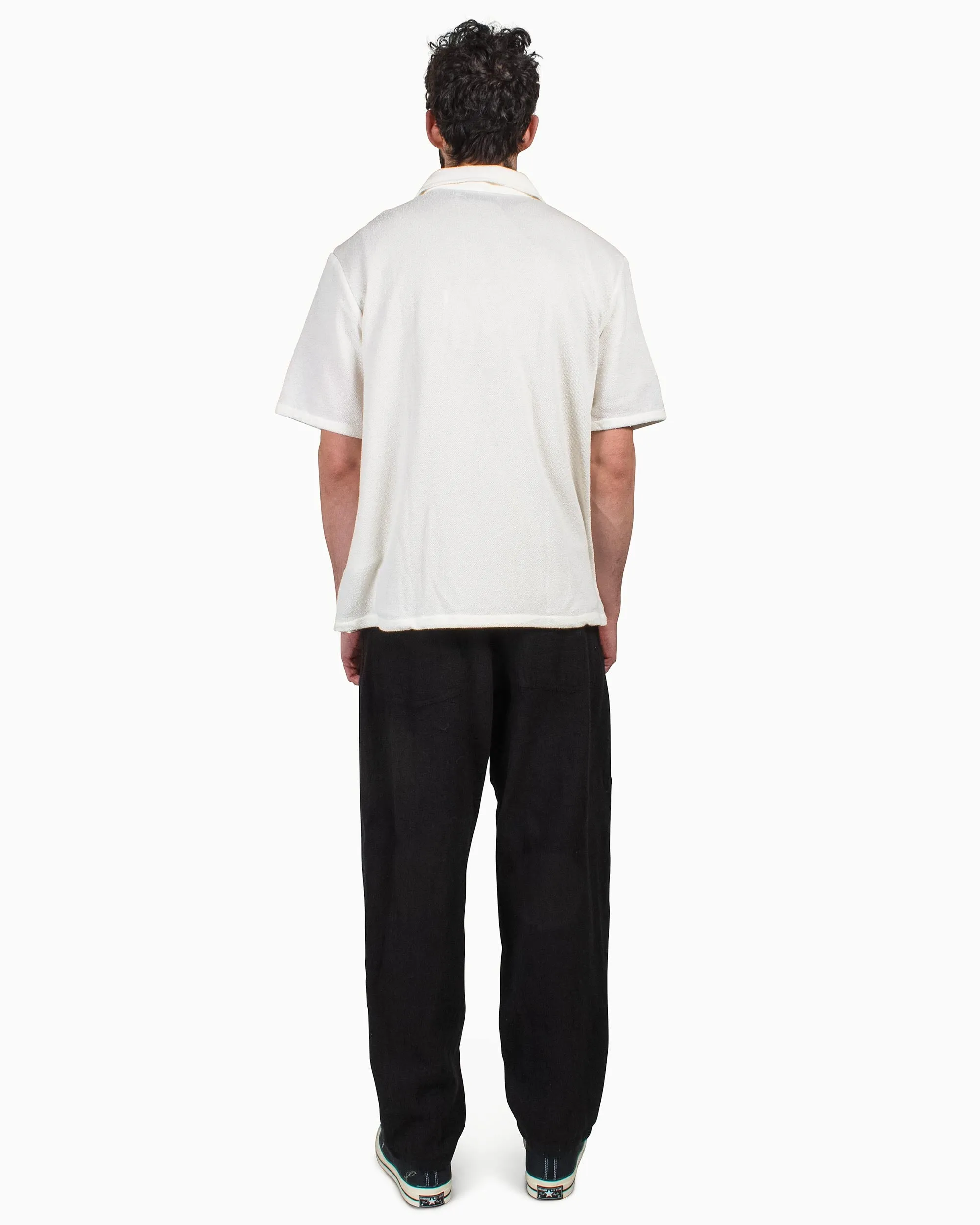 Comme des Garçons SHIRT Boiled Wool Pants Black