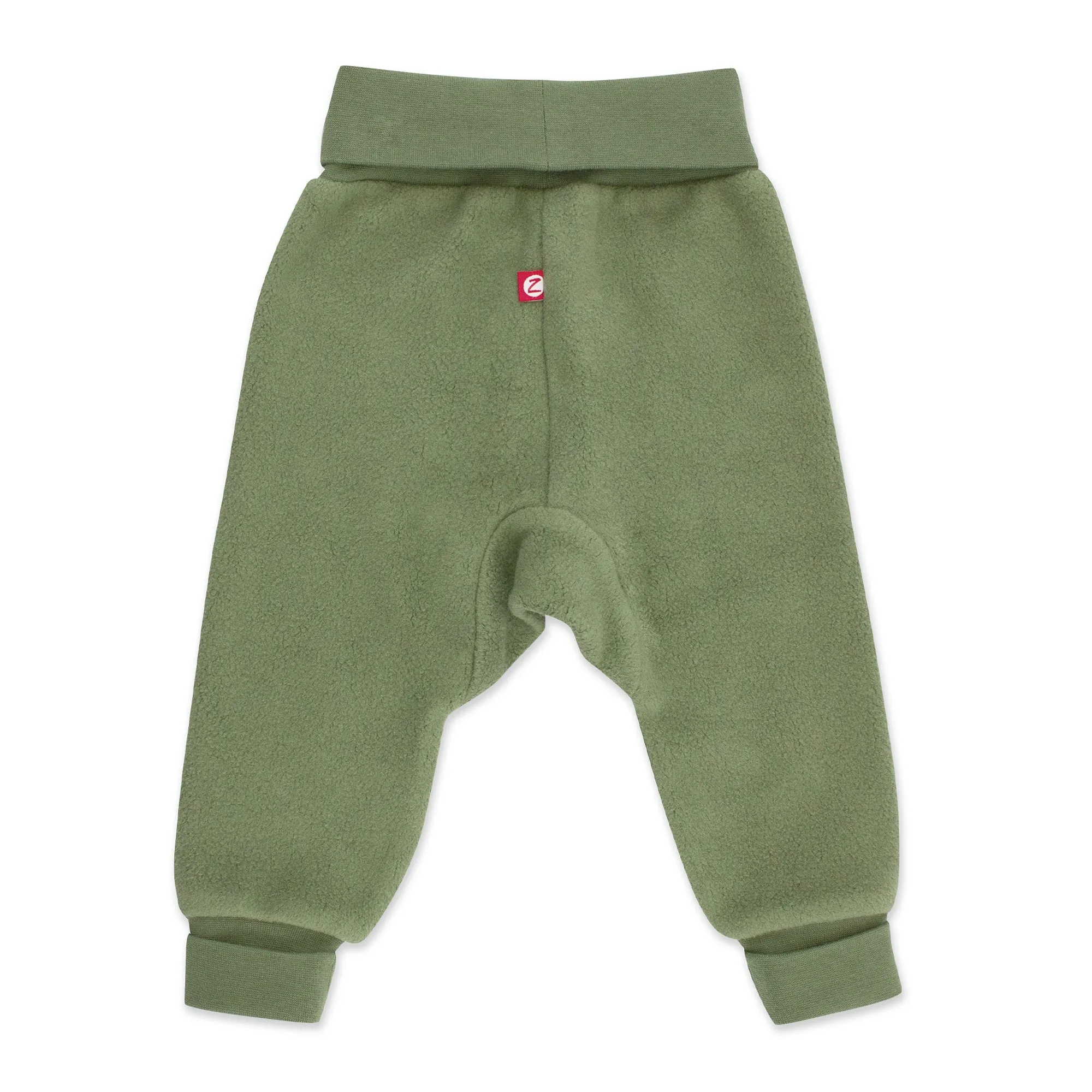 Cozie Fleece Cuff Pant - Olive
