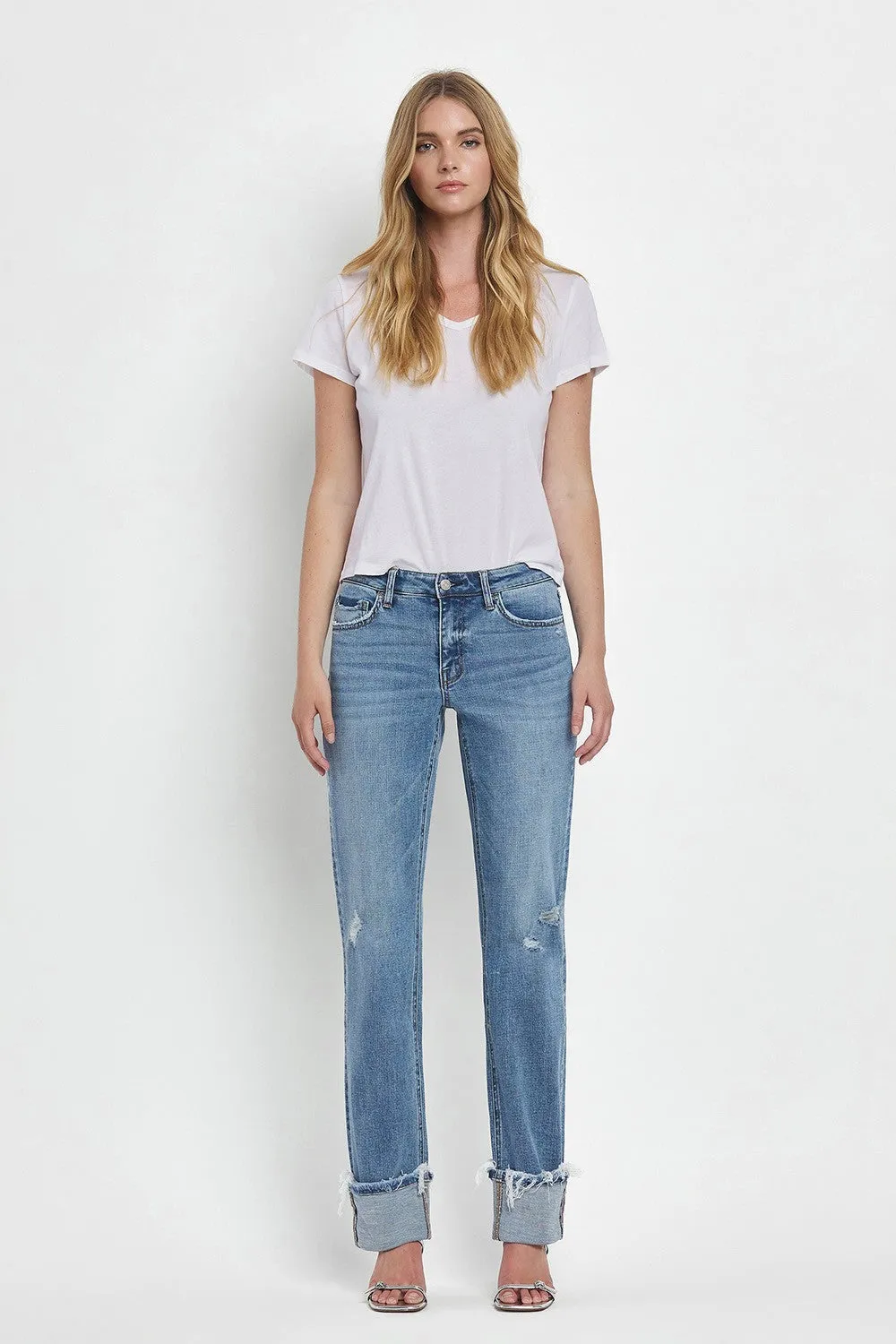 Cuffed straight Mid rise - Ever