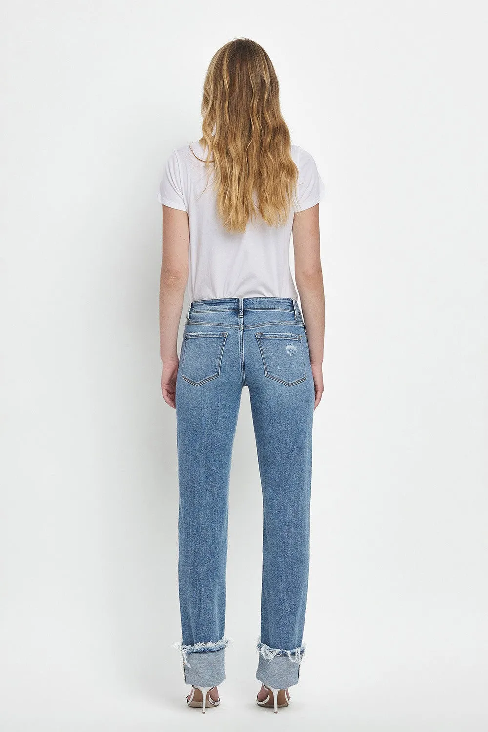 Cuffed straight Mid rise - Ever
