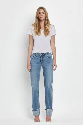 Cuffed straight Mid rise - Ever