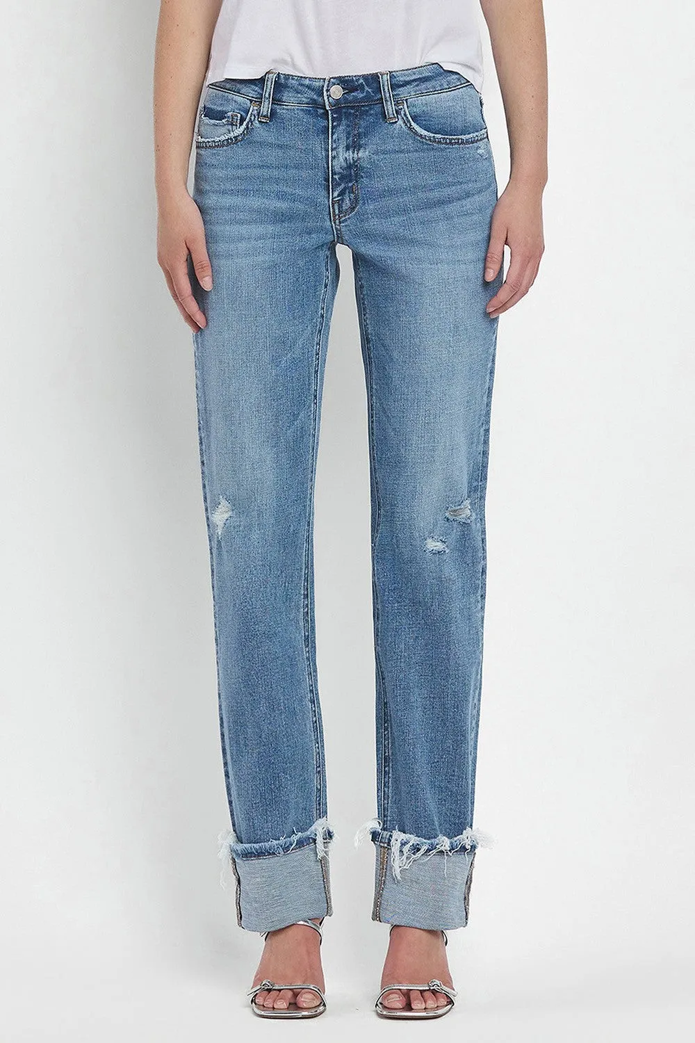 Cuffed straight Mid rise - Ever
