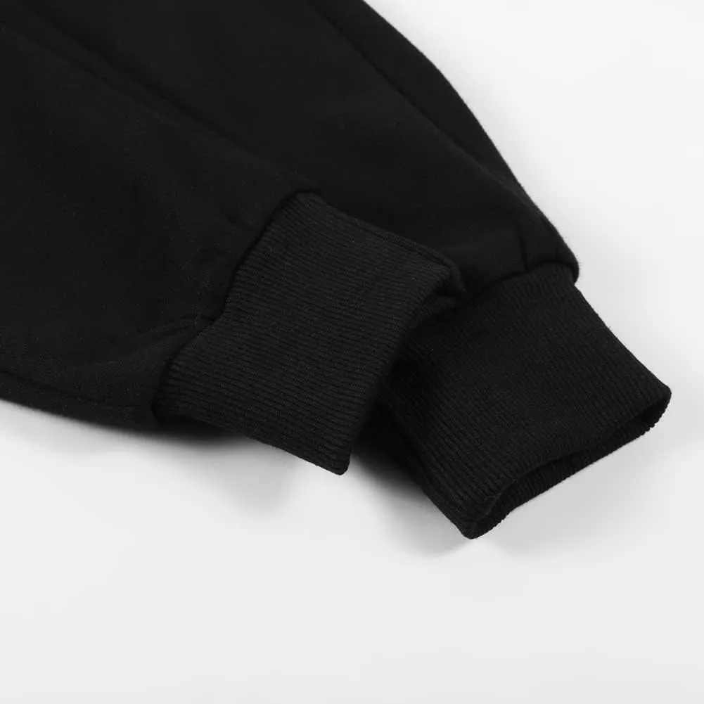 DILBYKE Boys Active Pants Fleece Jogger Sweatpants with Pockets, Thick Kids Bottom Trousers