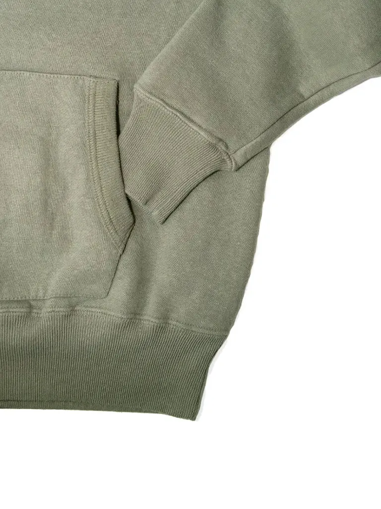 Ehu'kai Raglan Hoodie- Deep Lichen Green