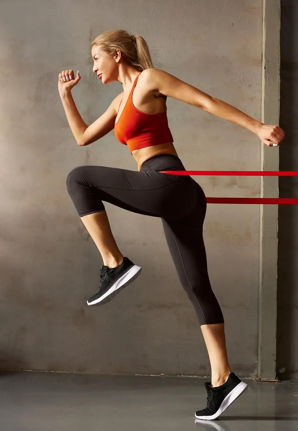 Ewedoos Capri Leggings for Women High Waisted Yoga Pants for Women with Pockets Tummy Control Workout Leggings Yoga Capris