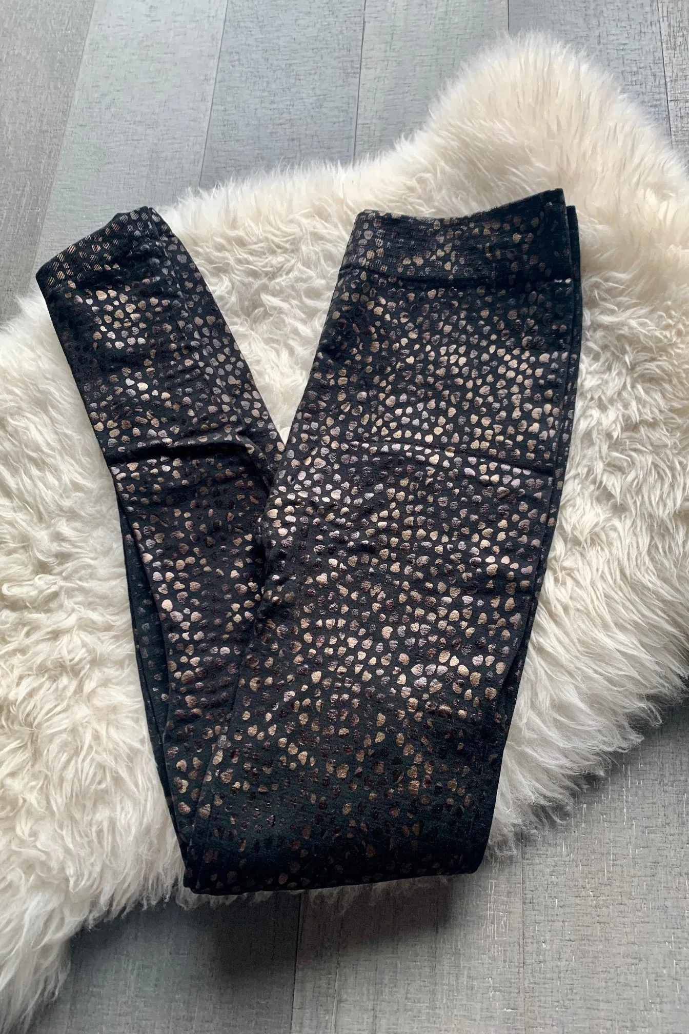 Fleece Printed Leggings