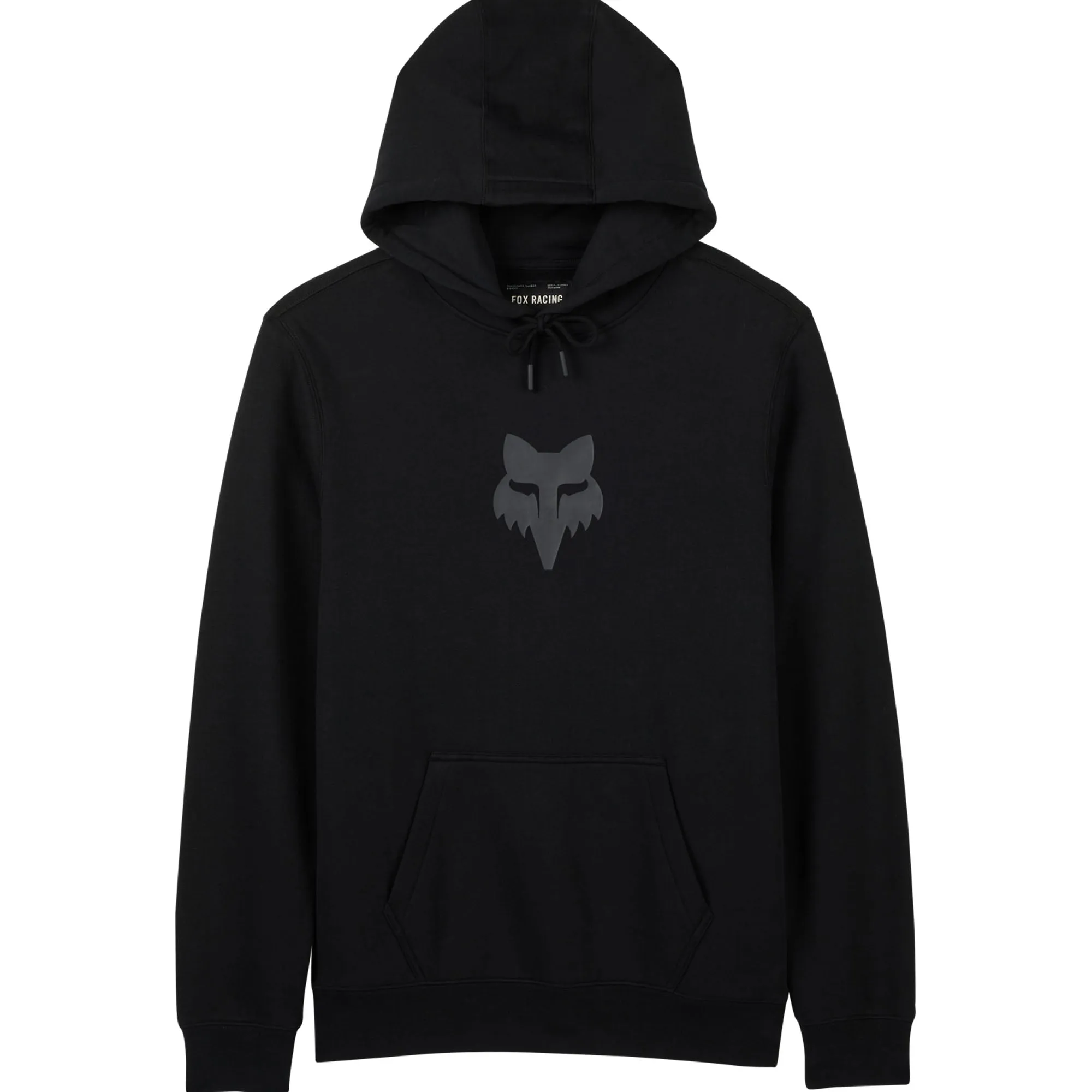 Fox Racing Fox Head Fleece Pullover Hoodie Black/Black