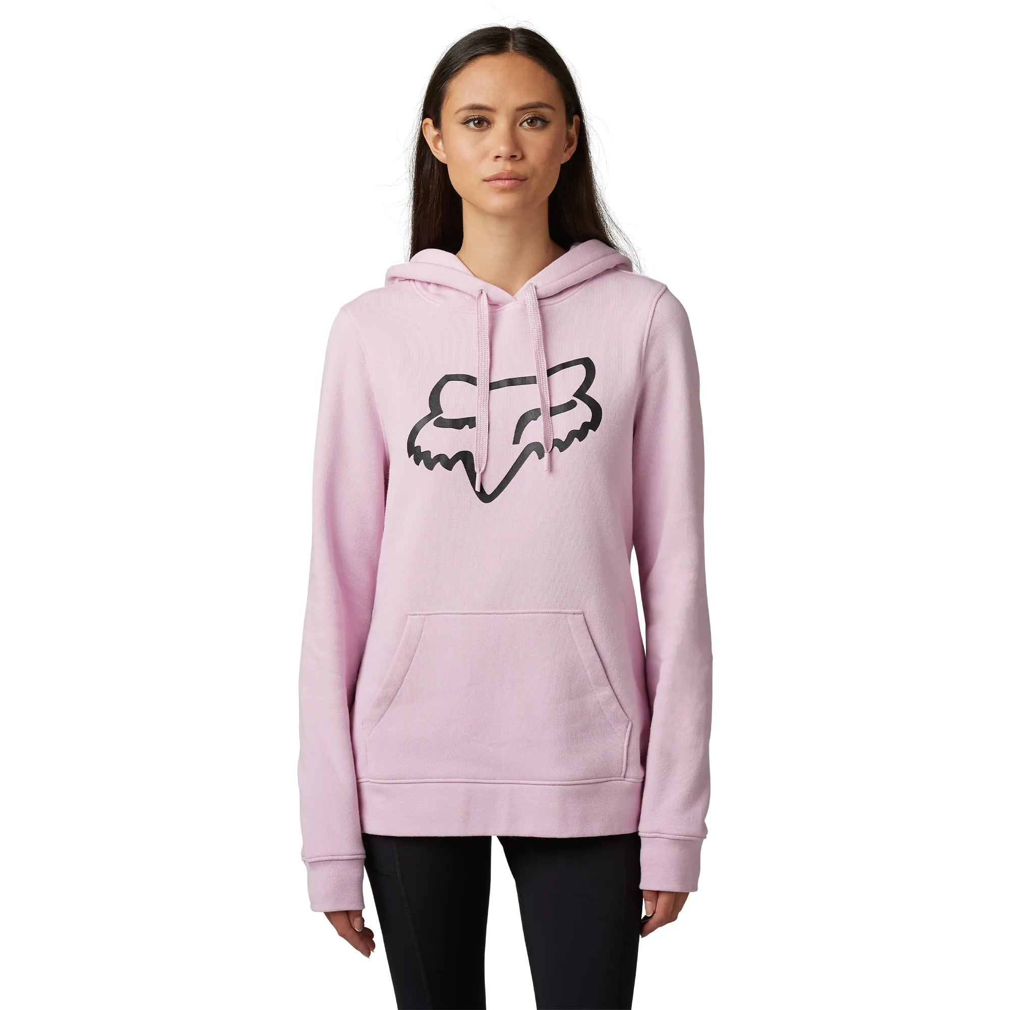 Fox Racing  Womens Boundary Pullover Fleece Hoodie Midweight Comfort Soft Blush