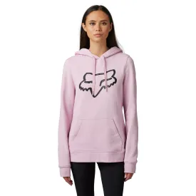 Fox Racing  Womens Boundary Pullover Fleece Hoodie Midweight Comfort Soft Blush