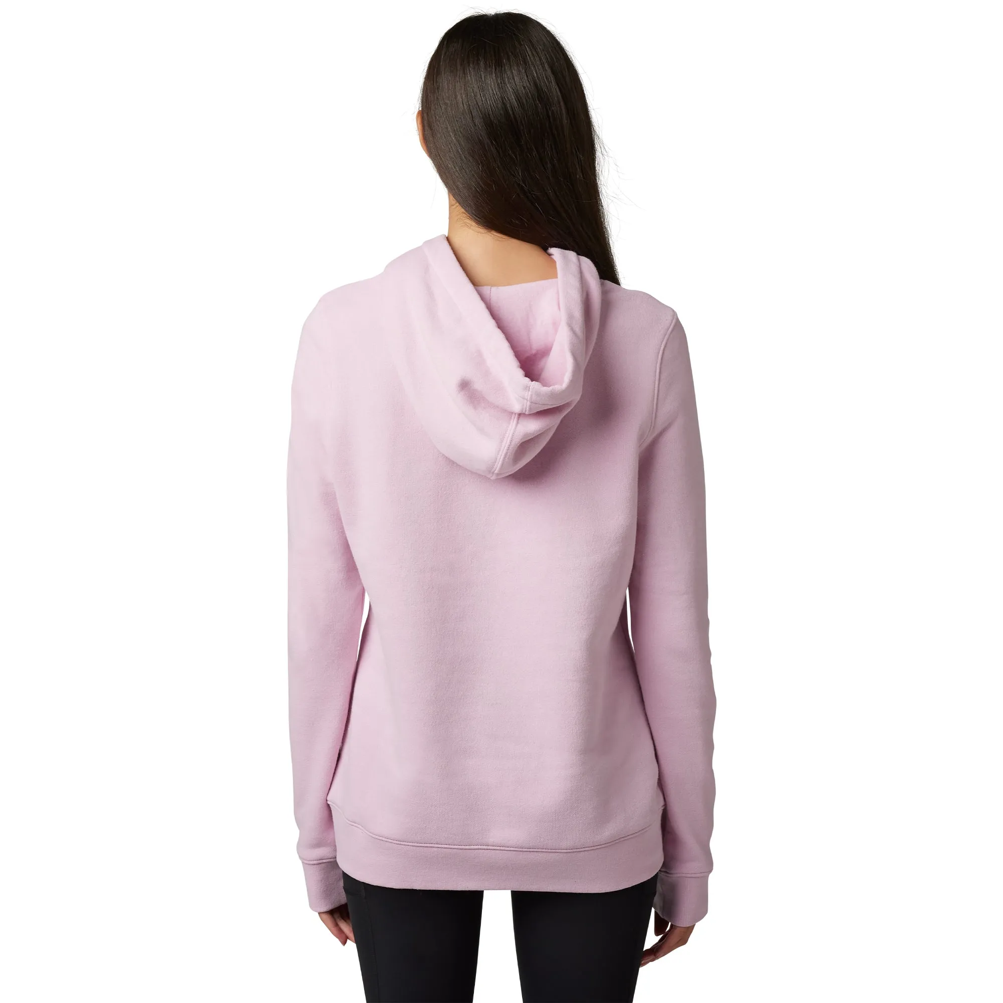 Fox Racing  Womens Boundary Pullover Fleece Hoodie Midweight Comfort Soft Blush