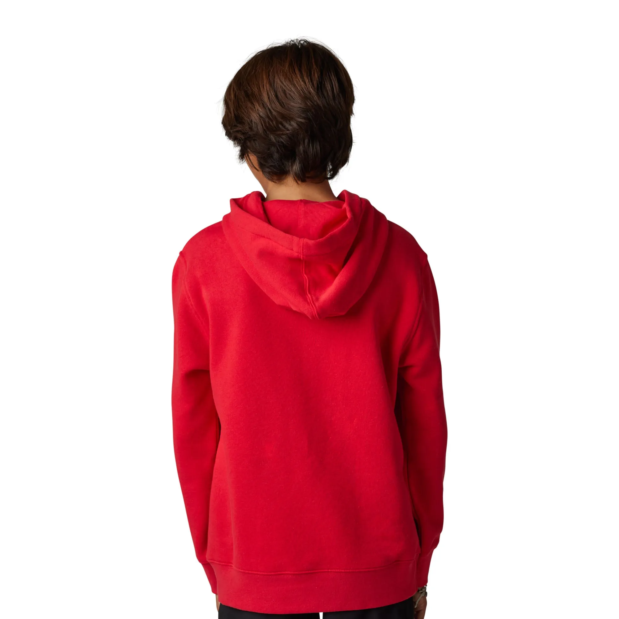 Fox Racing  Youth Absolute Pullover Fleece Hoodie Lightweight Comfort Flame Red