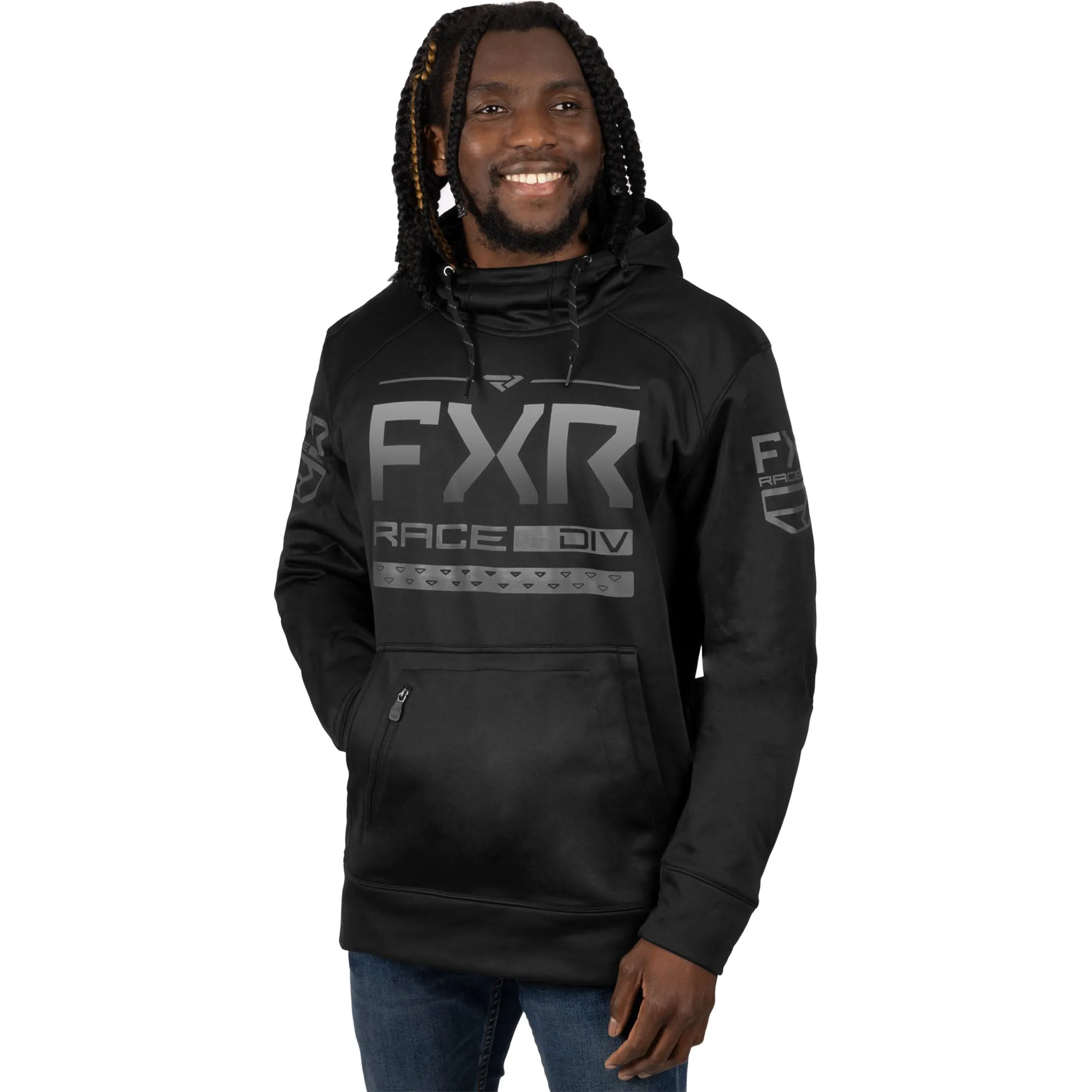 FXR Race Division Tech Pullover Hoodie Black Ops