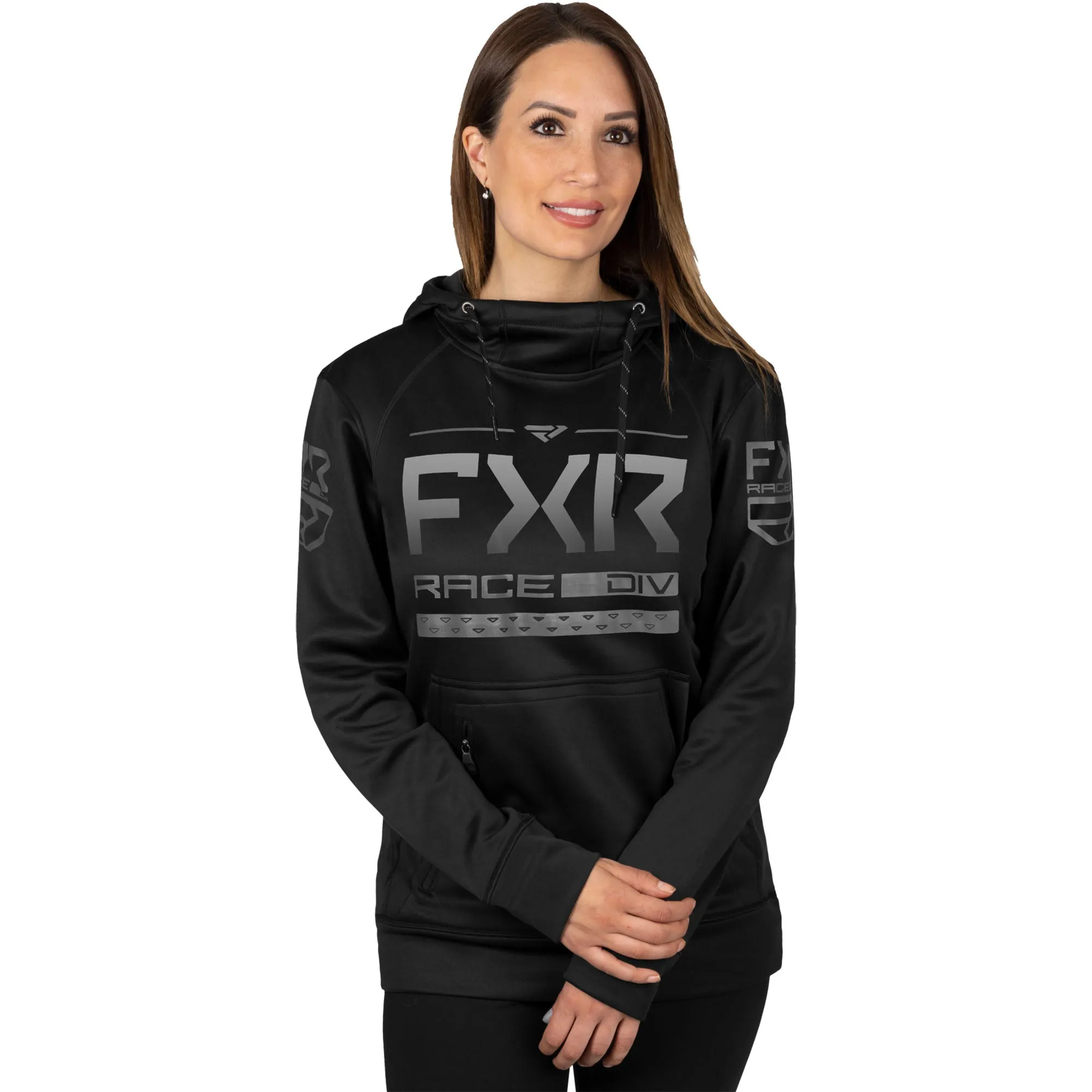 FXR Race Division Tech Pullover Hoodie Black Ops