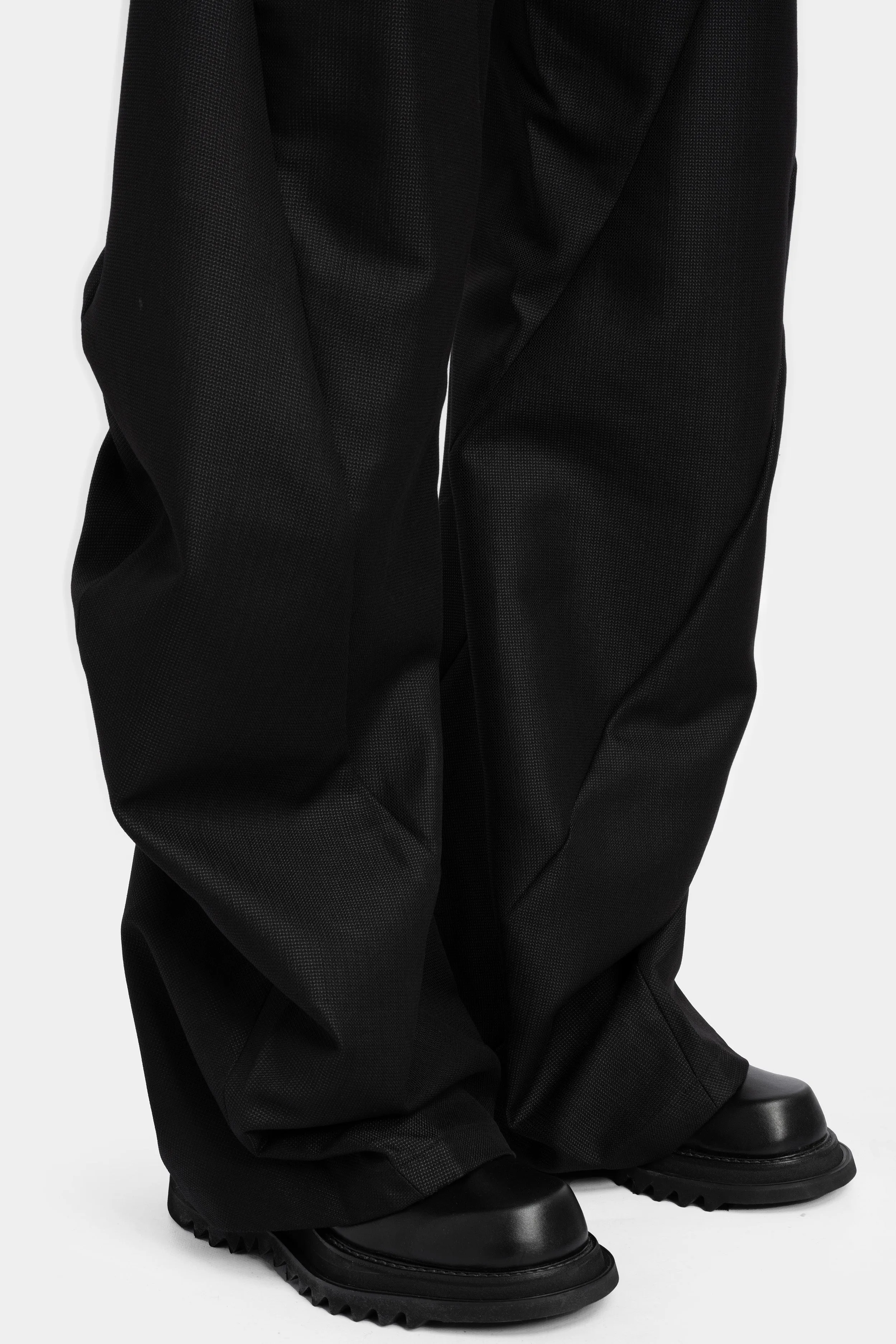 J-Cut wool blend suit pants