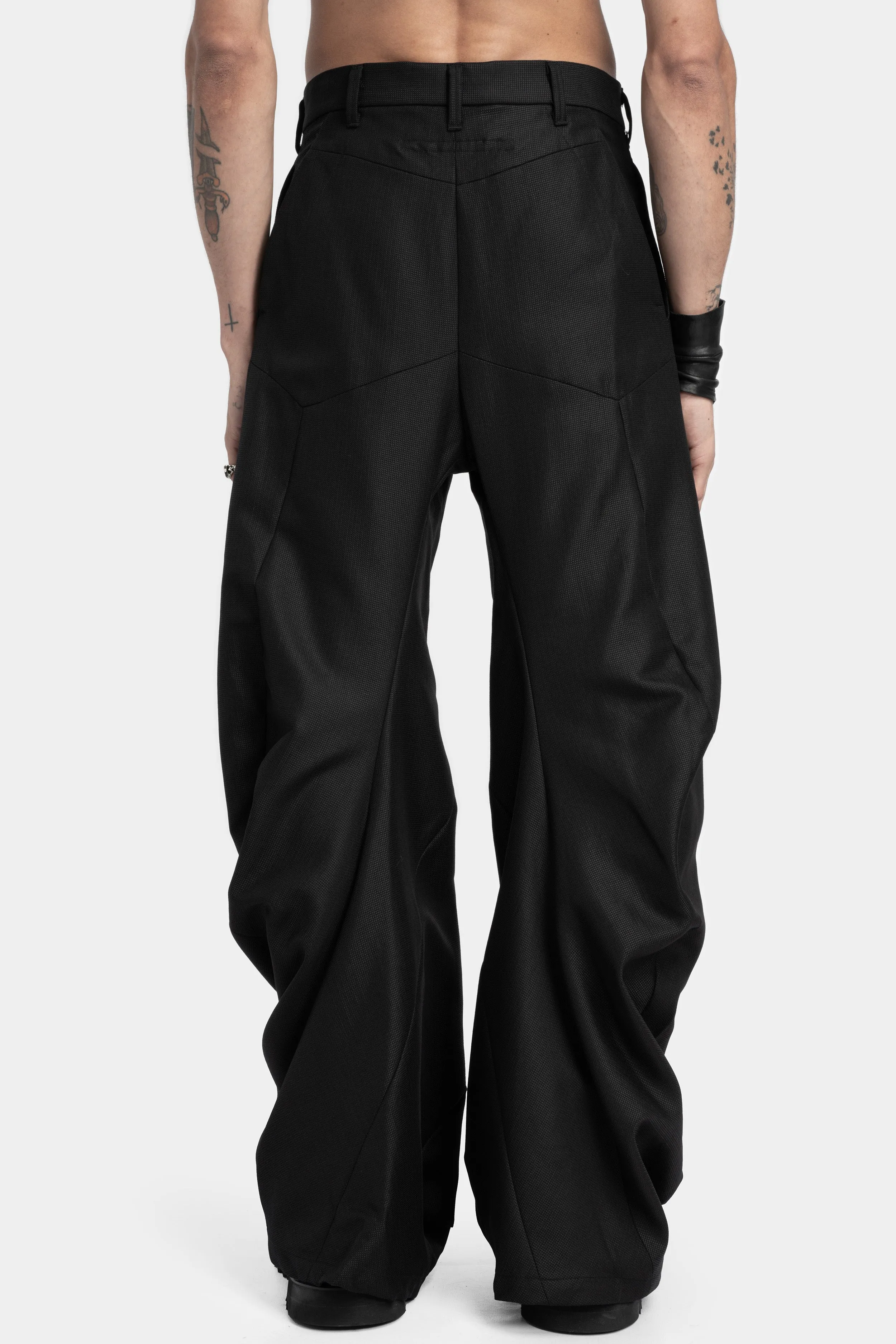 J-Cut wool blend suit pants
