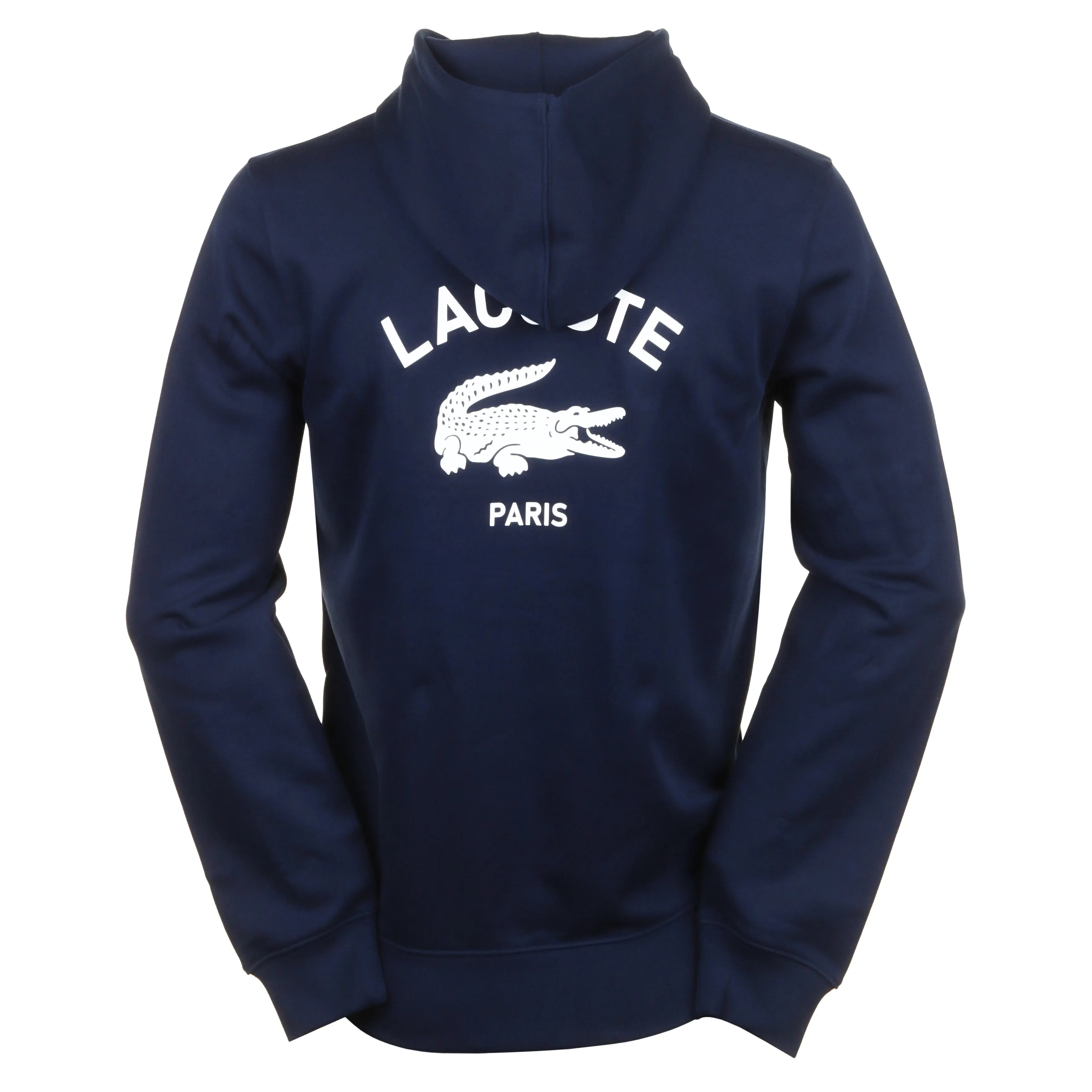 Lacoste Signature Print Hoodie