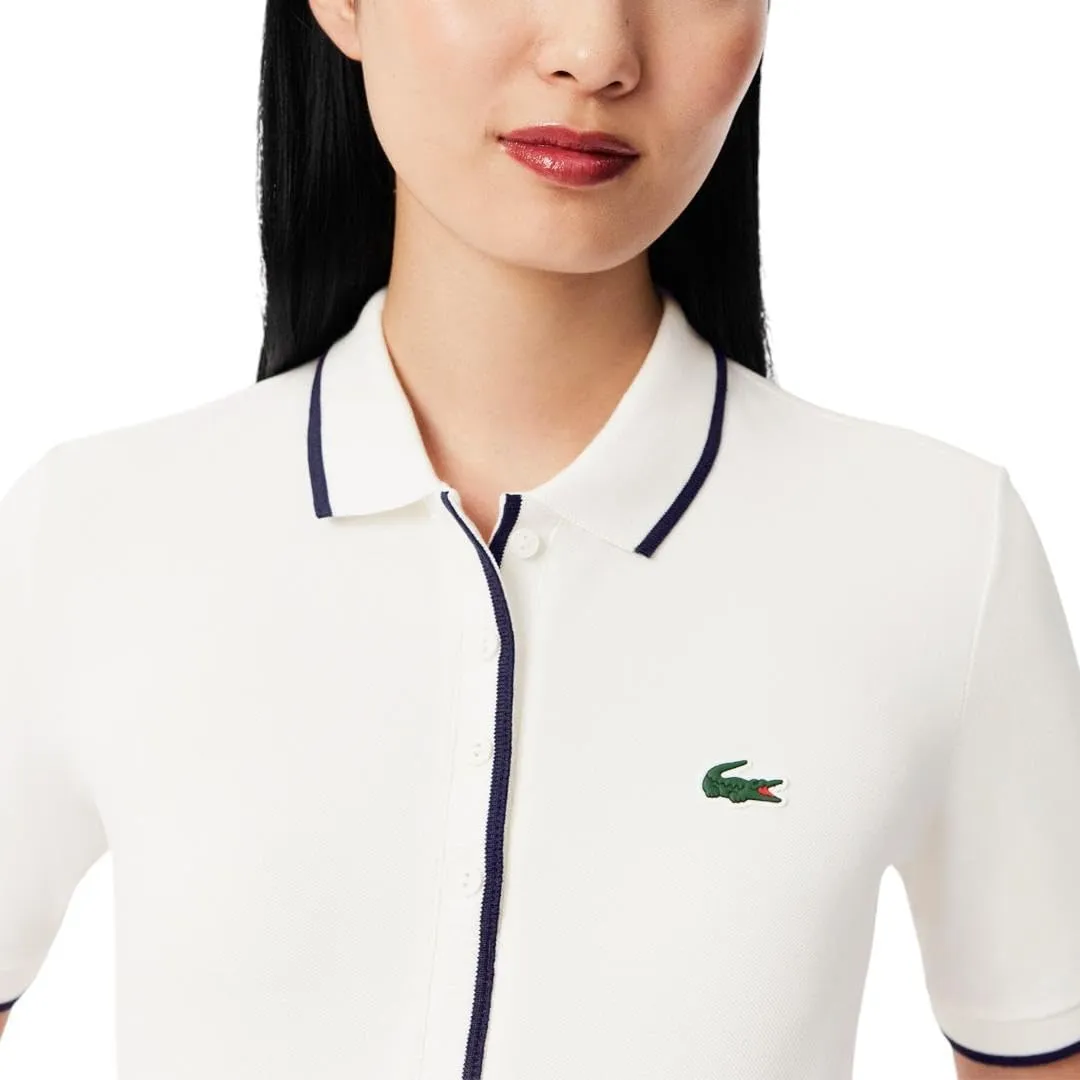Lacoste Women's Regular Fit Tennis Heat Regulating Polo Shirt