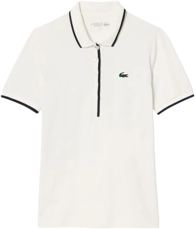 Lacoste Women's Regular Fit Tennis Heat Regulating Polo Shirt