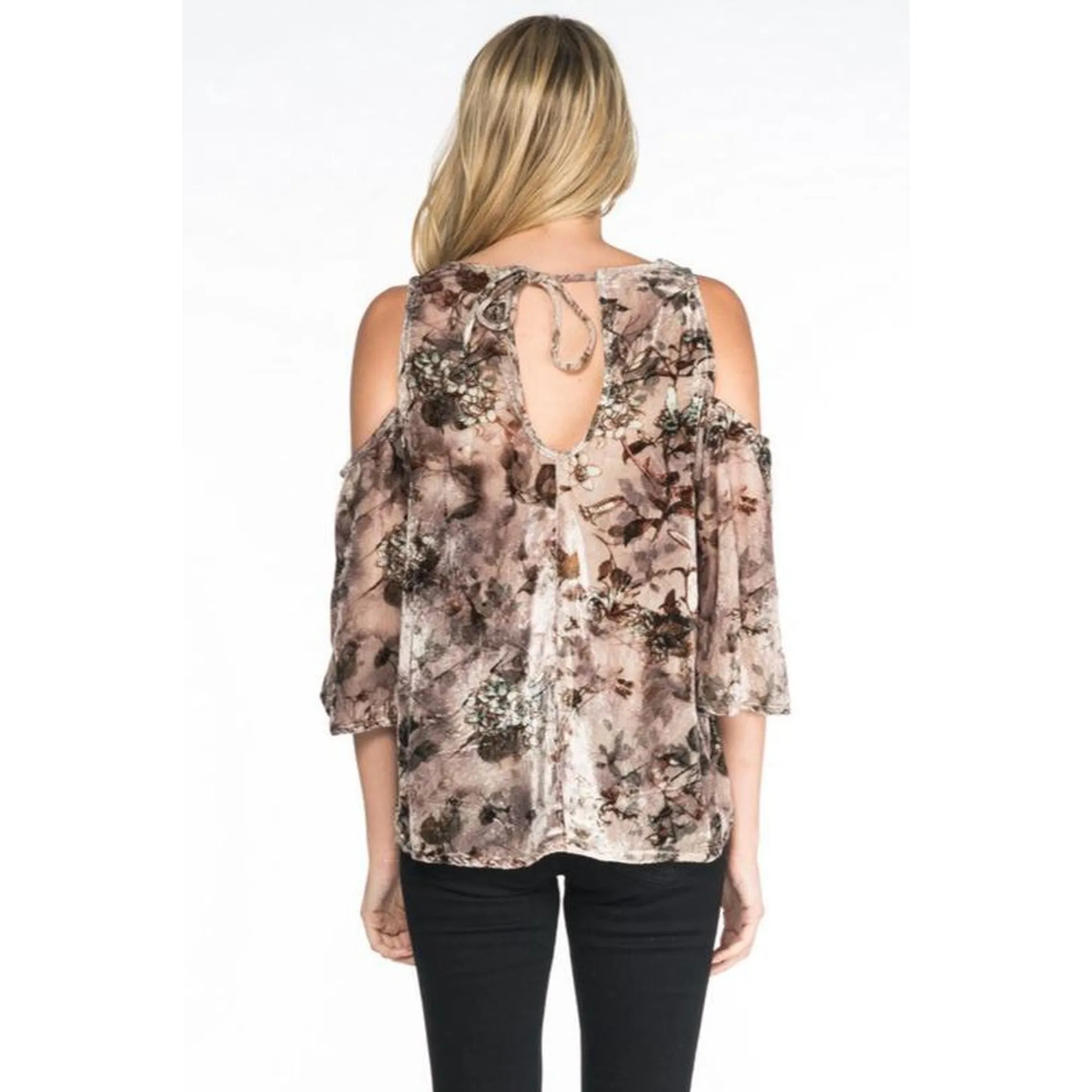 Lavonne Taupe Top