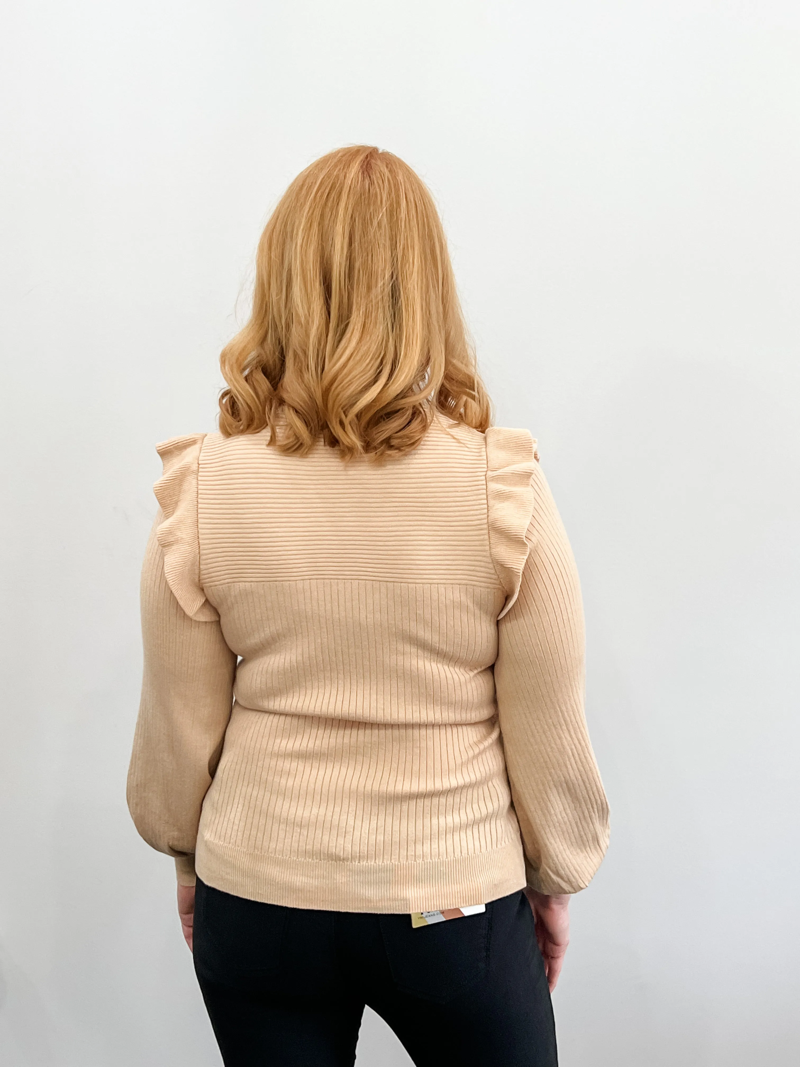 Leveling Up Turtleneck Sweater - Sand