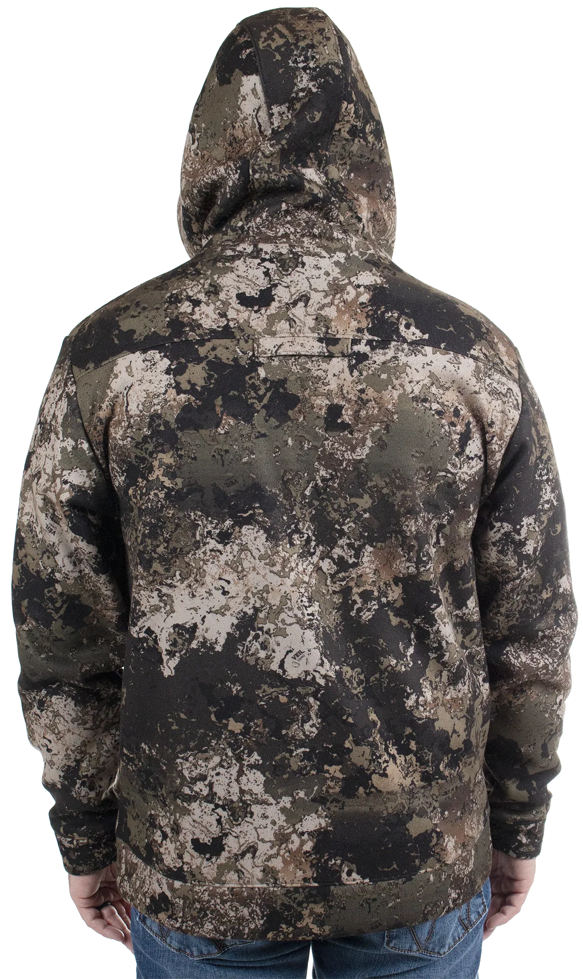 Men's Bow String Sherpa Hoodie - Veil