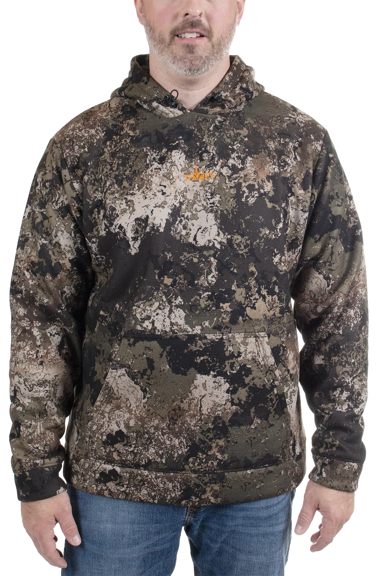 Men's Bow String Sherpa Hoodie - Veil
