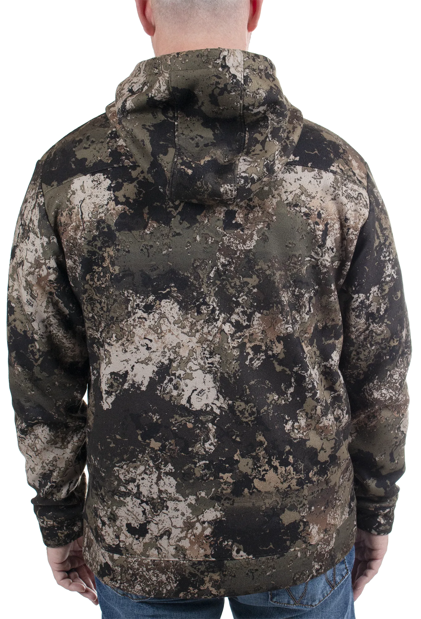 Men's Bow String Sherpa Hoodie - Veil