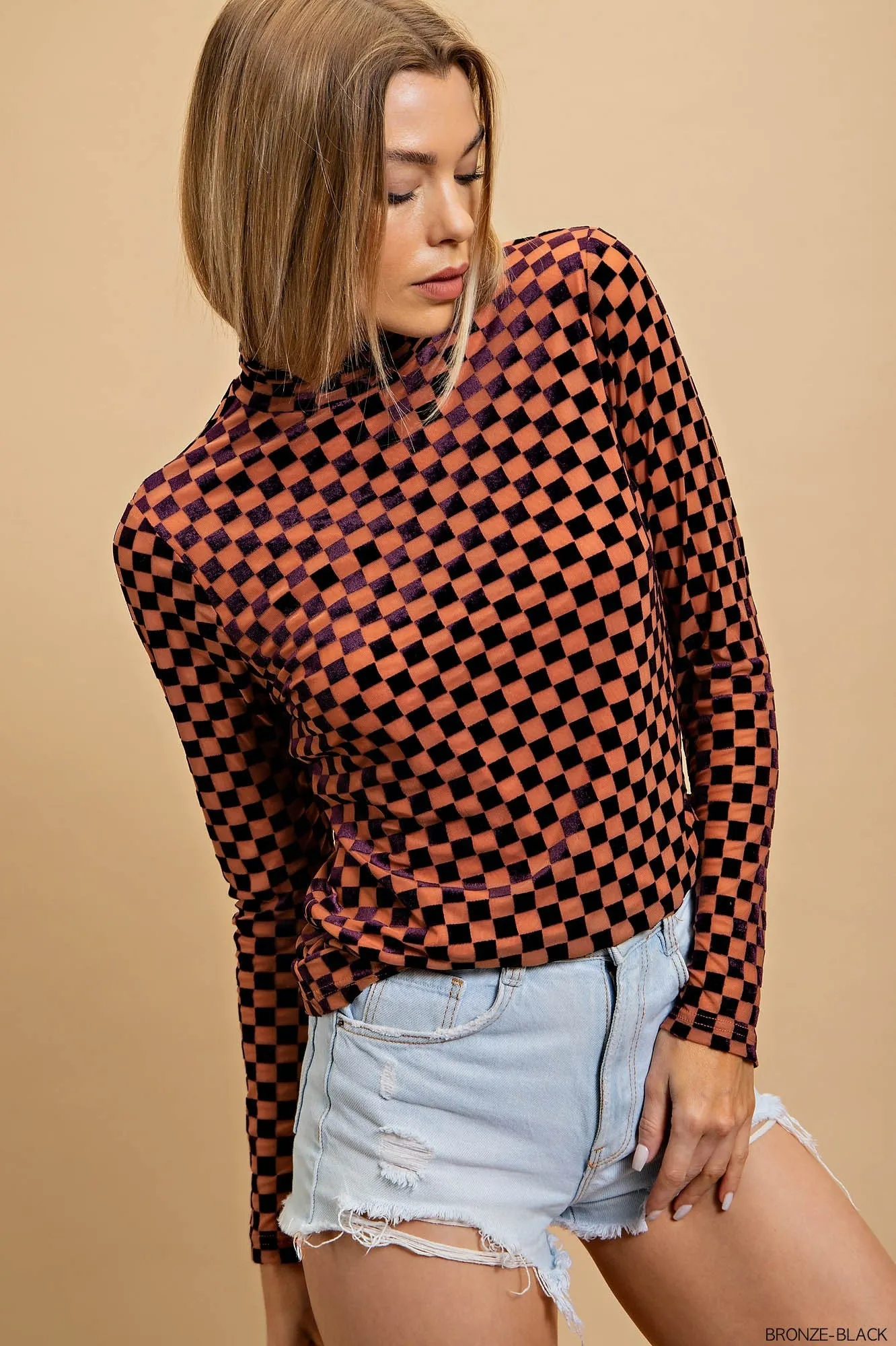 Mesh Burnout Top