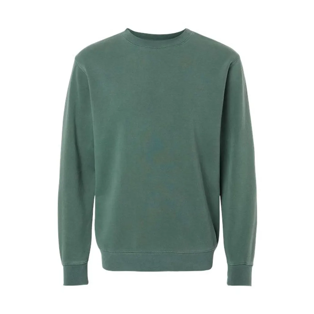Midweight Pigment-Dyed Crewneck Sweatshirt