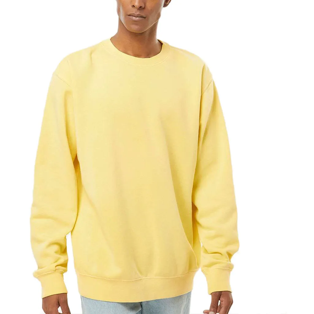 Midweight Pigment-Dyed Crewneck Sweatshirt