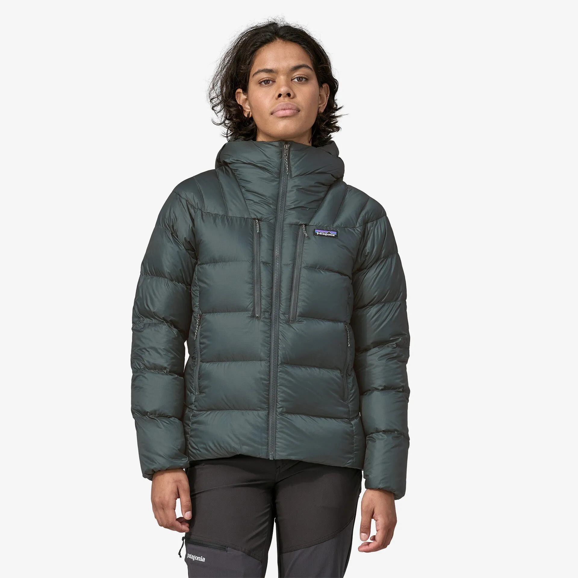 Patagonia Women's Fitz Roy Down Hoody - Dulse Mauve