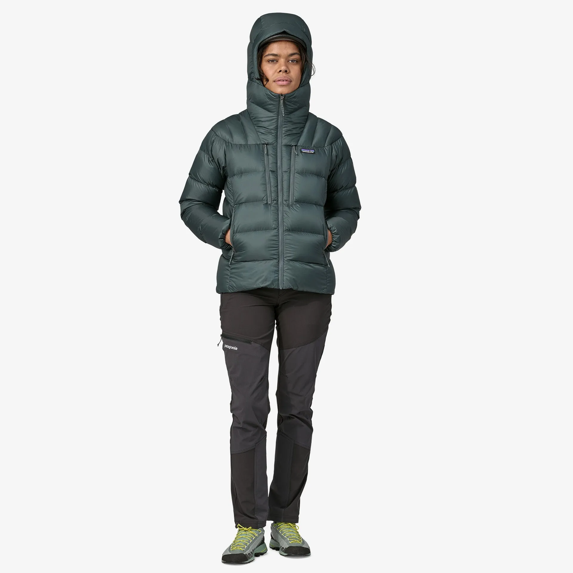Patagonia Women's Fitz Roy Down Hoody - Dulse Mauve