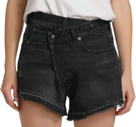 SperLucky Jeans for Women High Waisted Stretchy Short Jeans Loose Leg Denim Short Pants