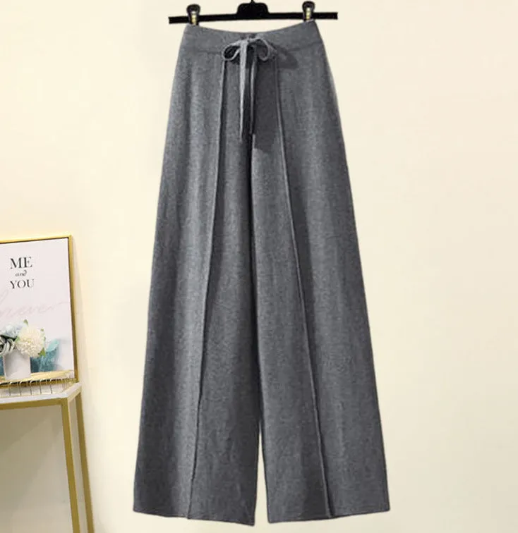 Toleet fall trends 2024 outfits Korean Style Lazy Style Suit Women's Autumn and Winter Sweater Sara Two Pieces Set
