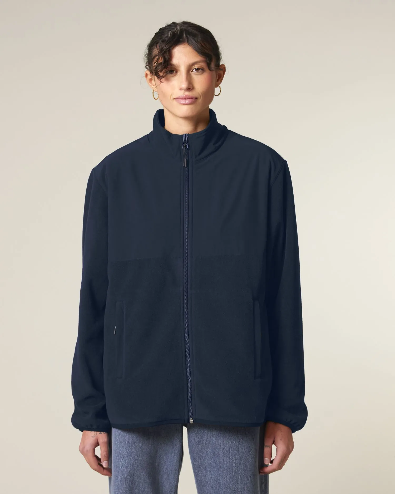 Unisex Recycled Fleece Jacket - 300 GSM | Trekker STJU242
