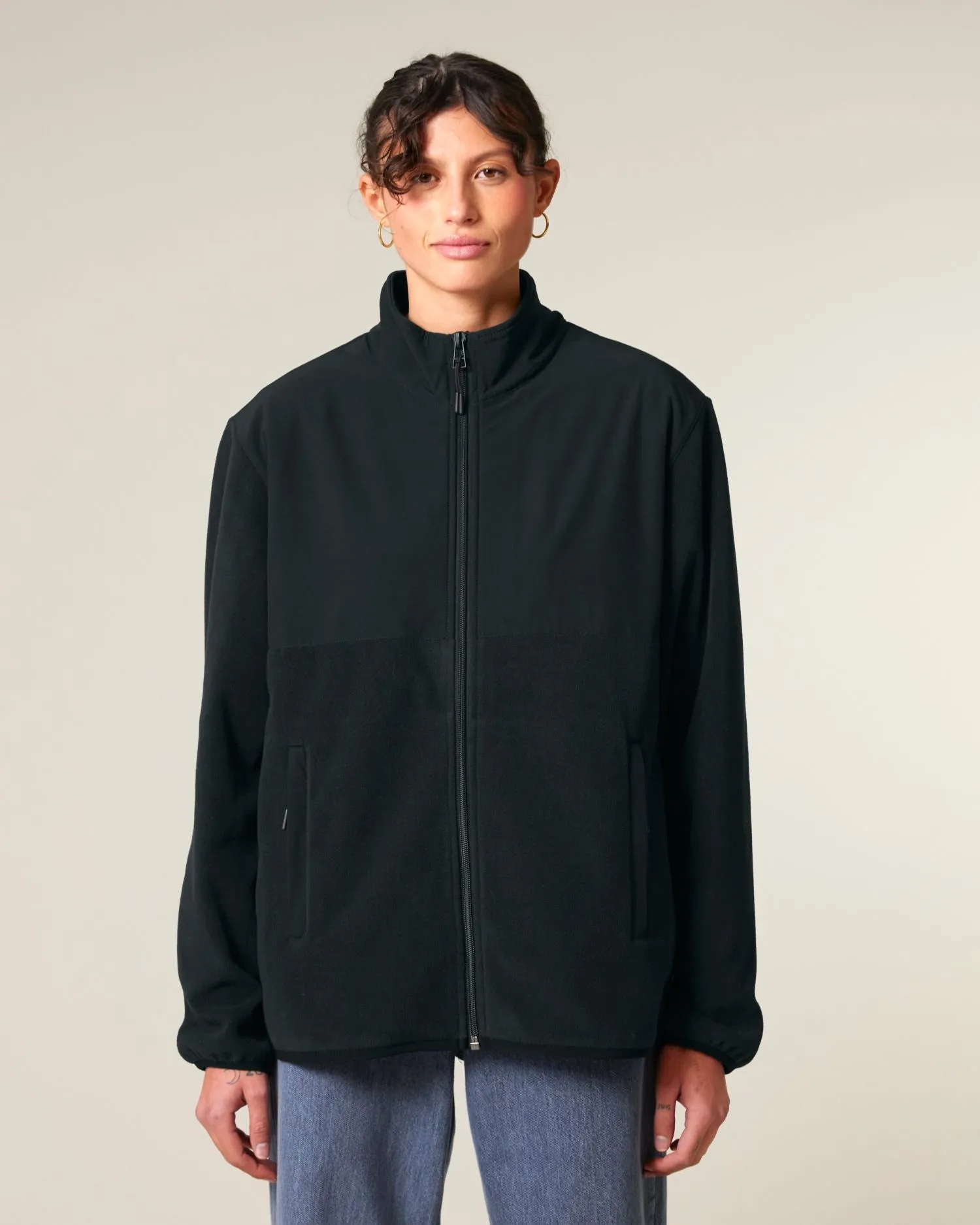 Unisex Recycled Fleece Jacket - 300 GSM | Trekker STJU242